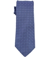 W.R.K Mens Blue Grid Self-tied Necktie navy One Size