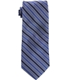 W.R.K Mens Stripe Silk Self-tied Necktie navy One Size