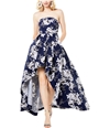 Speechless Womens Floral Gown Dress