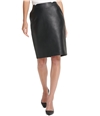Dkny Womens Faux-Leather Pencil Skirt, TW2
