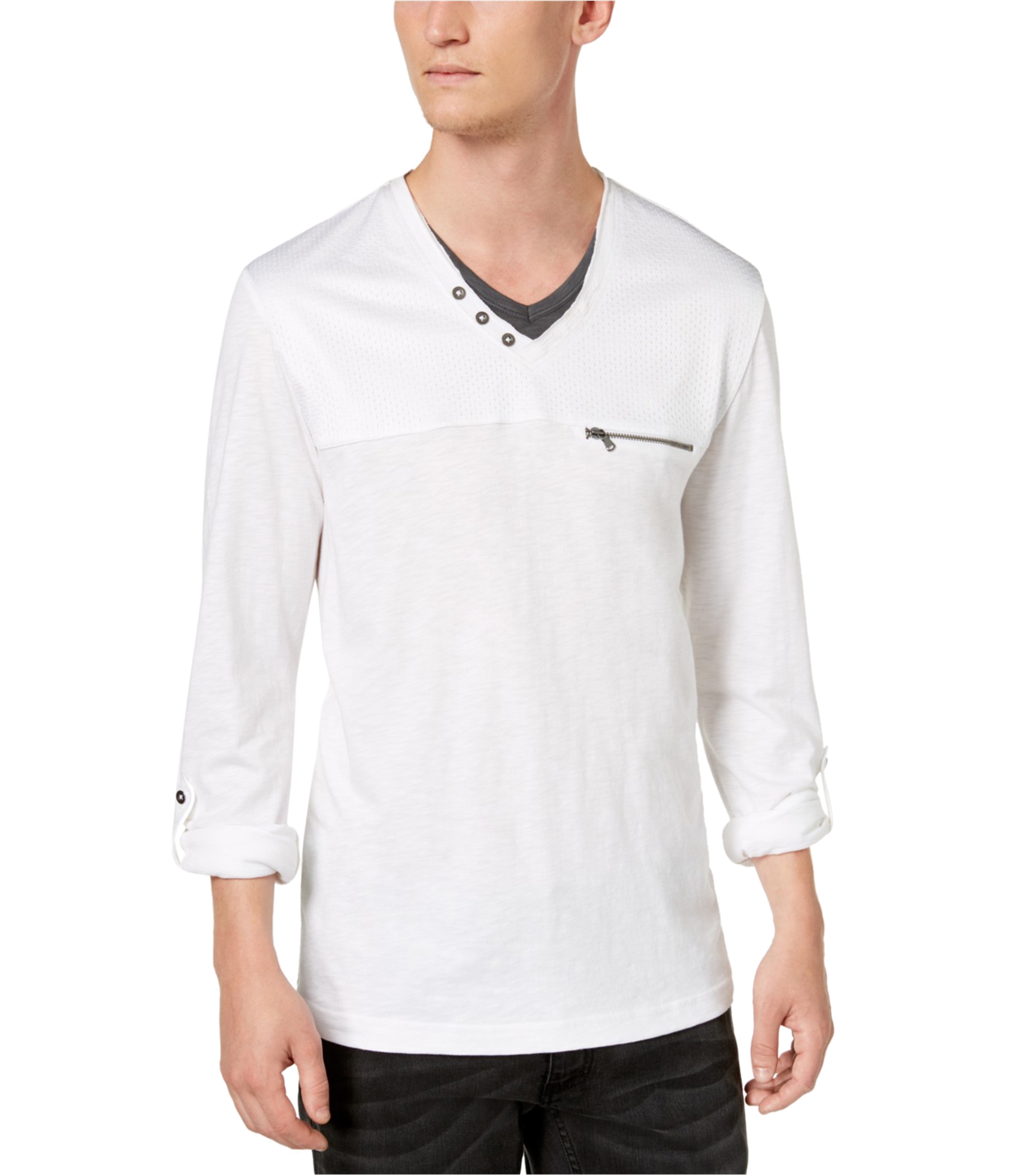 I-N-C Mens Twilight Basic T-Shirt