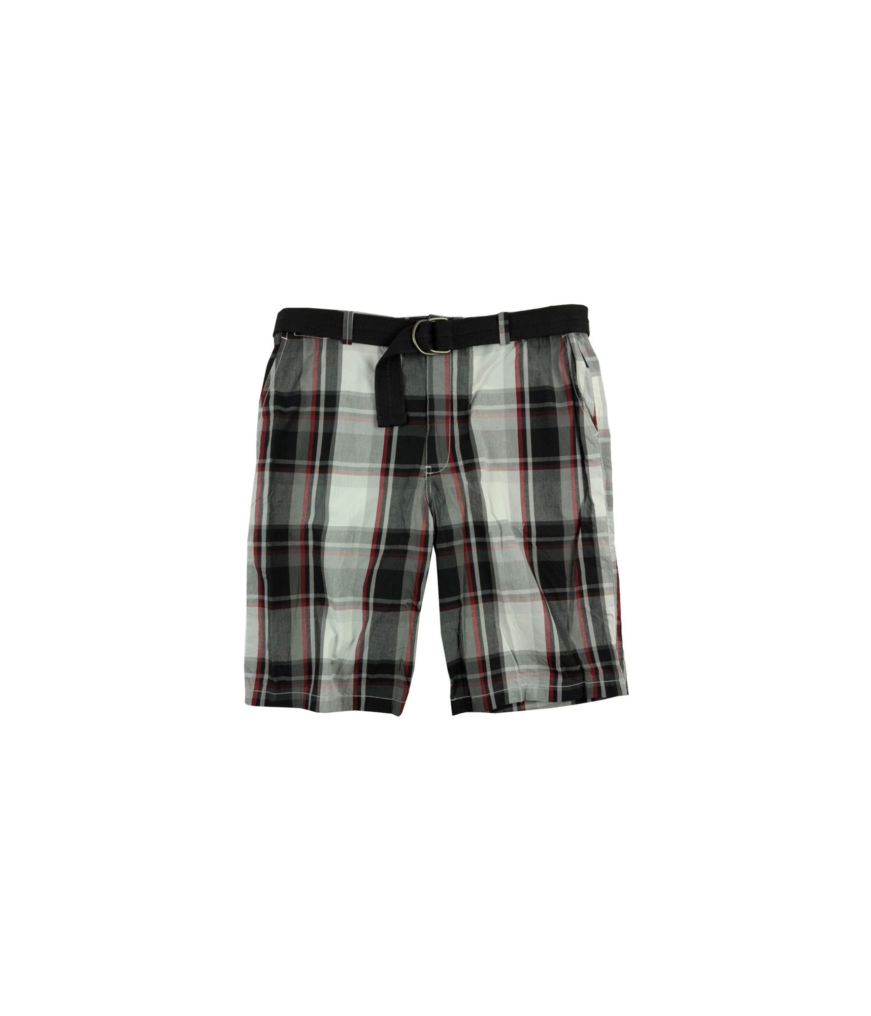 Plaid hot sale khaki shorts