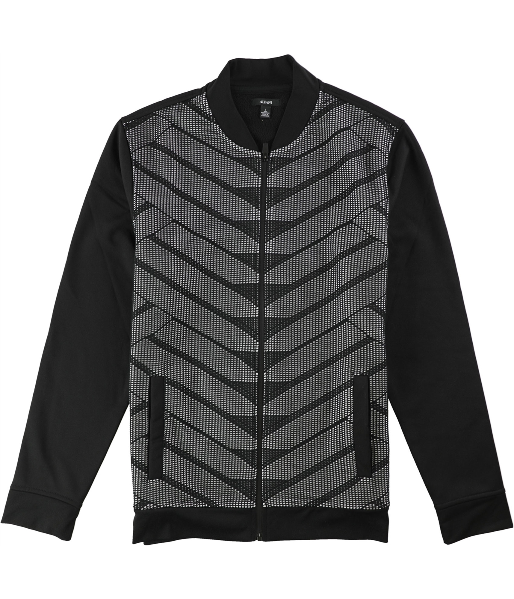 Buy a Alfani Mens Patterned Bomber Jacket Tagsweekly