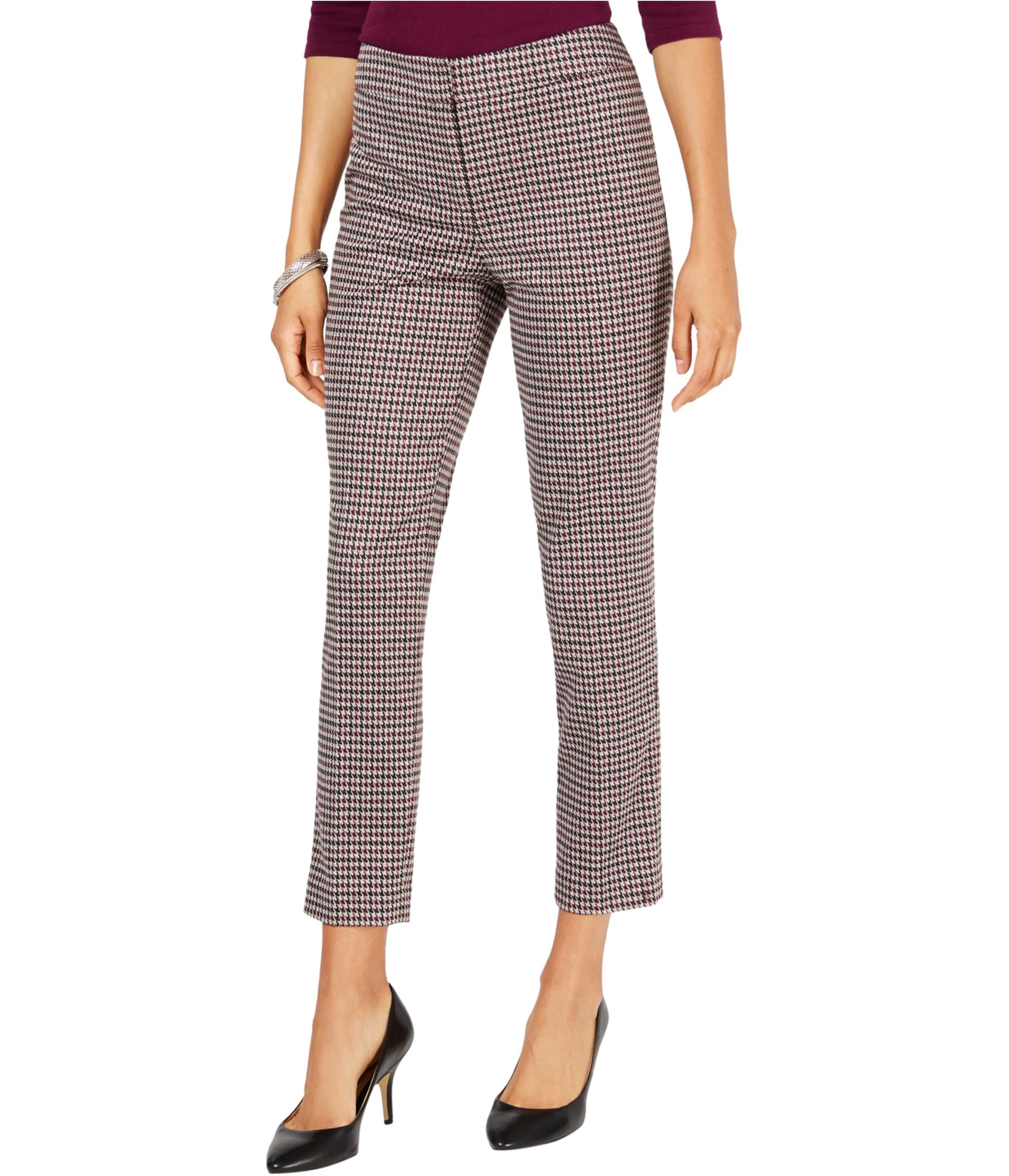 Buy a Womens Nine West Houndstooth Casual Trouser Pants Online |  TagsWeekly.com