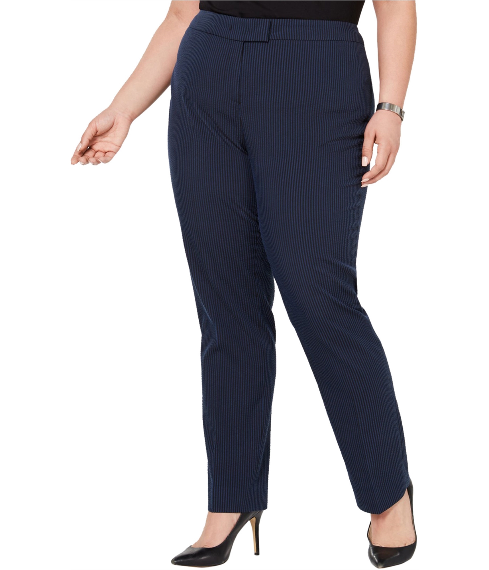 Anne klein striped on sale pants