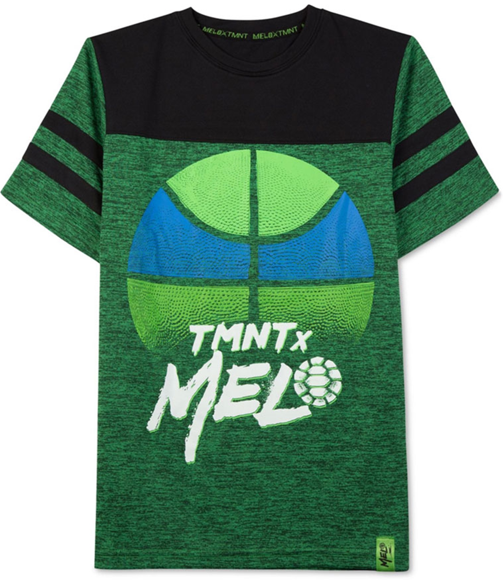 Boy's Teenage Mutant Ninja Turtles Leonardo Costume T-Shirt - Kelly Green -  X Small