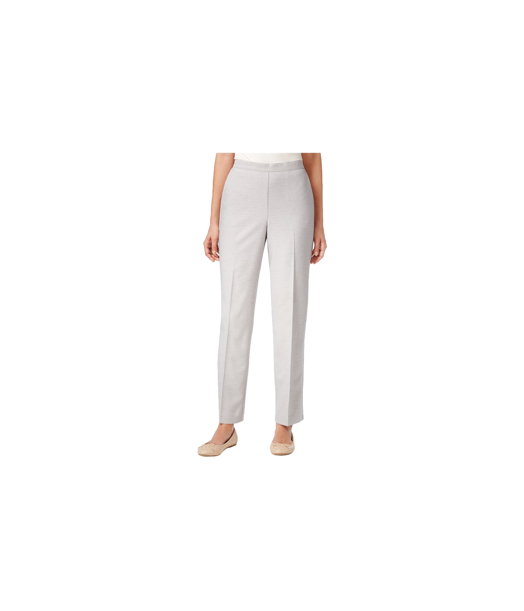 Alfred Dunner Women's Allure Slimming Petite Short Stretch Pants-Modern  Fit, Brown, 14 price in UAE | Amazon UAE | kanbkam