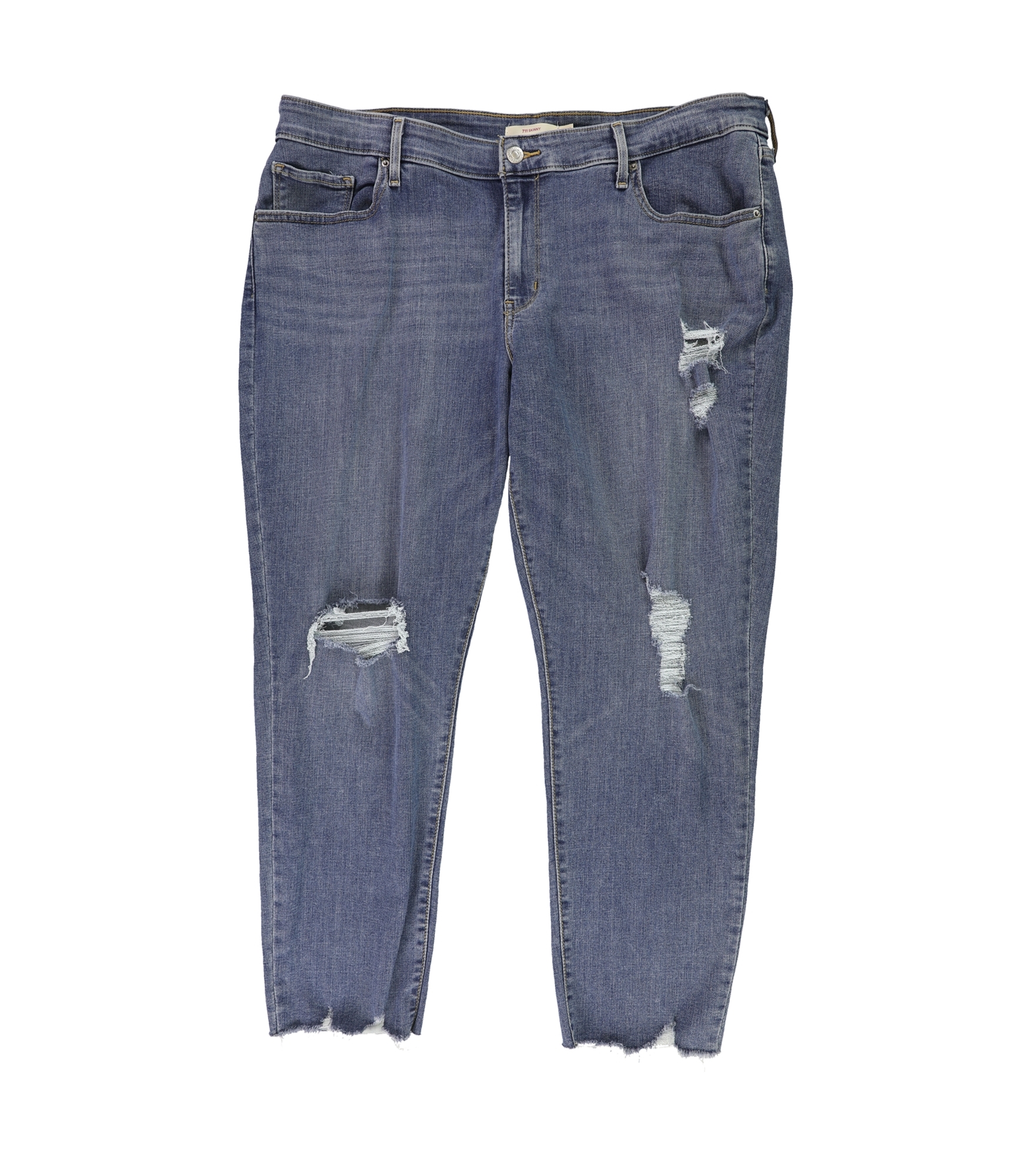 Buy a Womens Levi's Distressed Skinny Fit Jeans Online , TW1