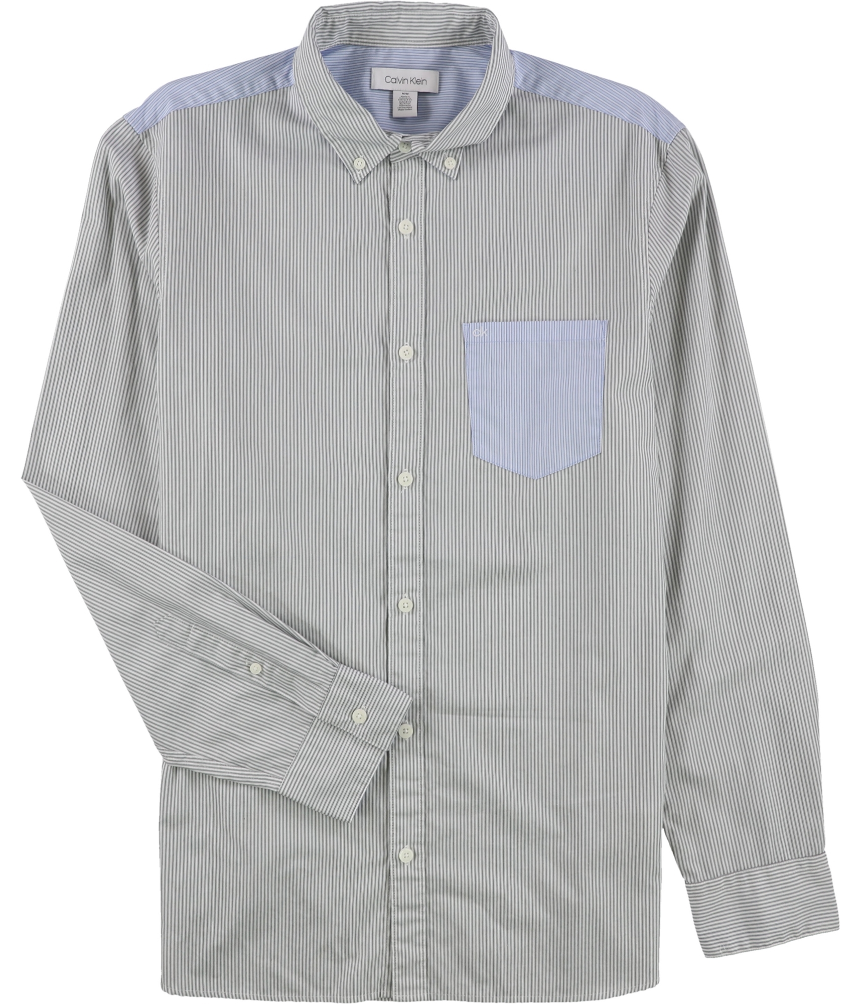Buy a Mens Calvin Klein Striped Button Up Shirt Online , TW2