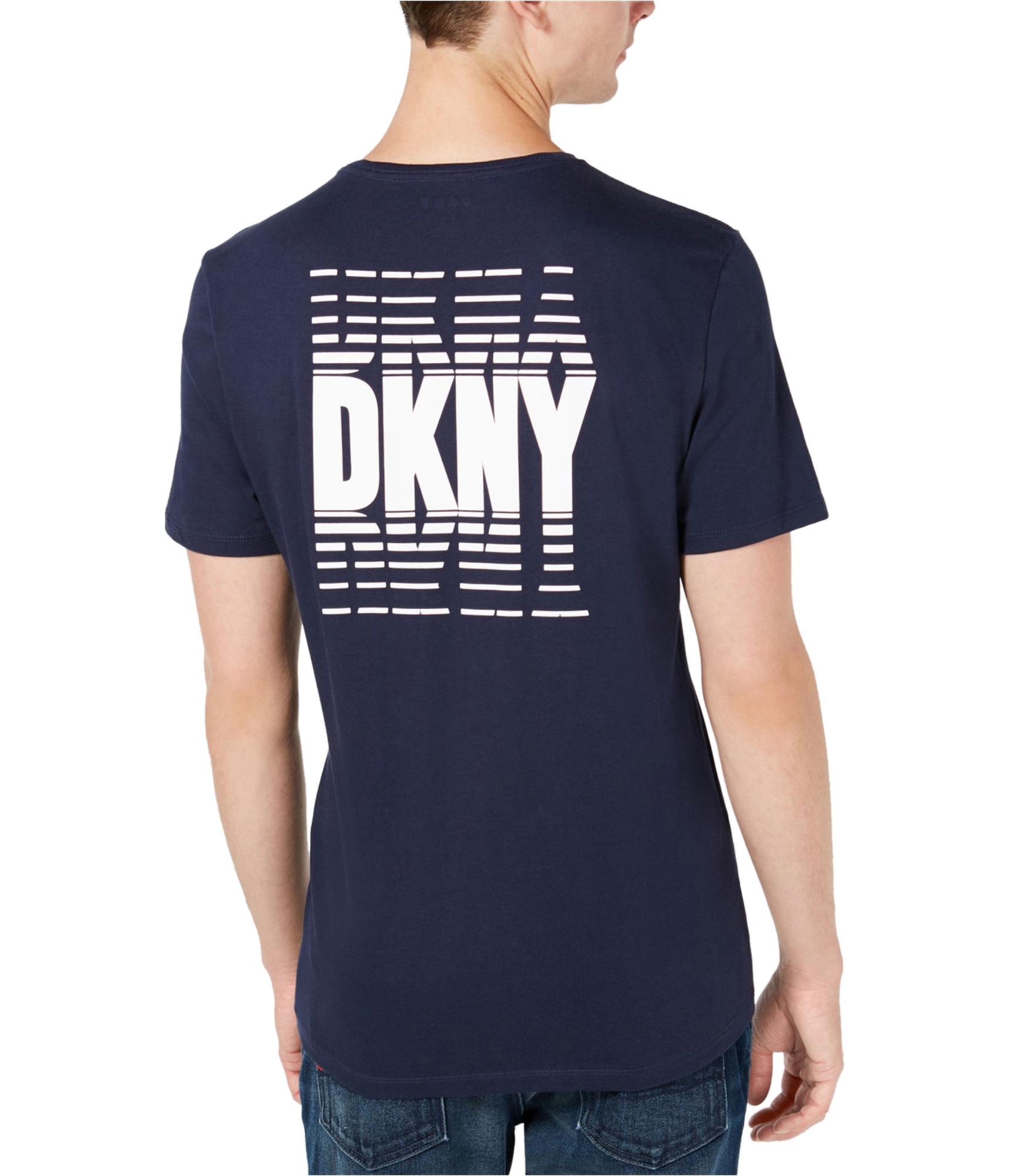 Buy a Dkny Mens Back Printed Graphic T-Shirt