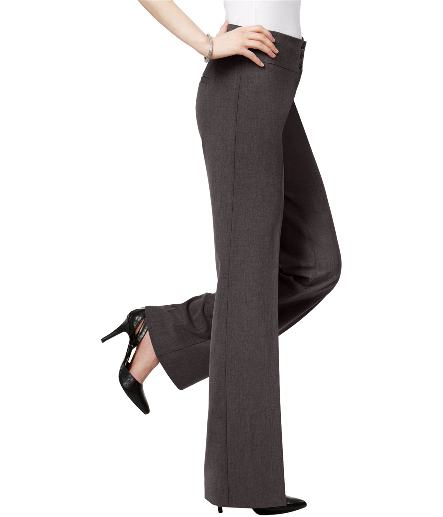 Alfani, Pants & Jumpsuits, Alfani Womens S Metallic Wide Leg Dress Pants