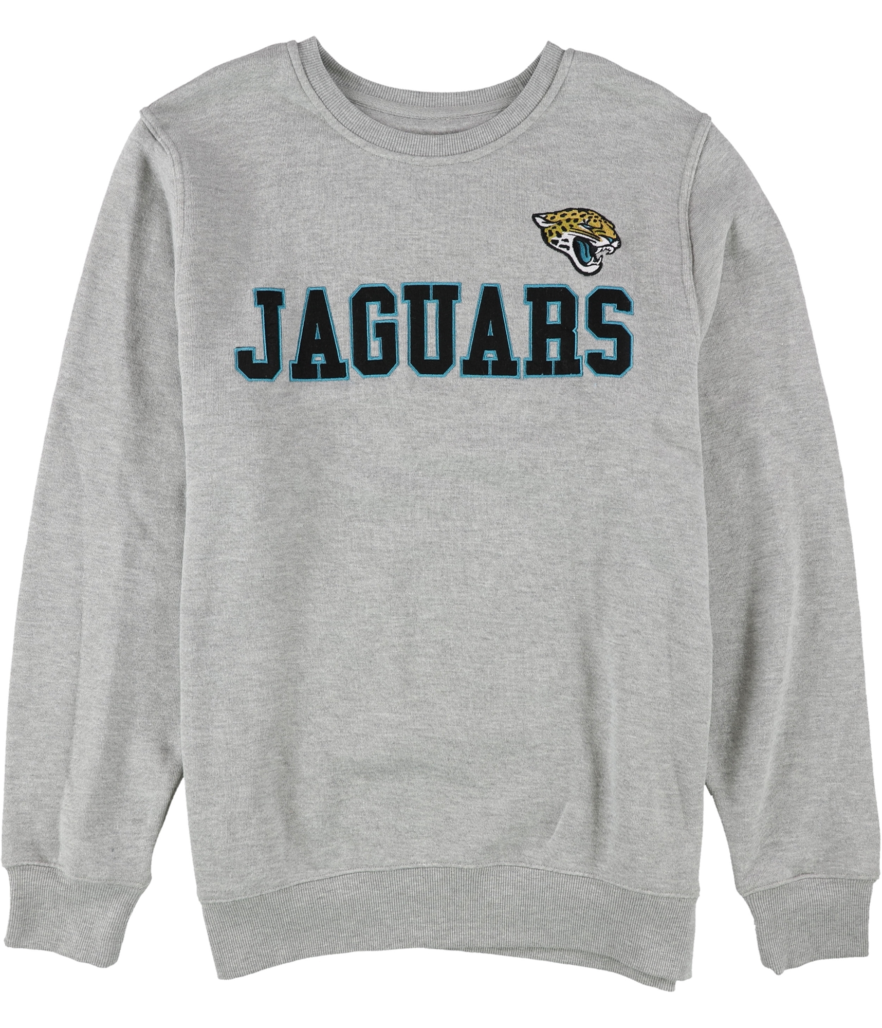 G-III Sports Mens Jacksonville Jaguars Sweatshirt, Grey, Large