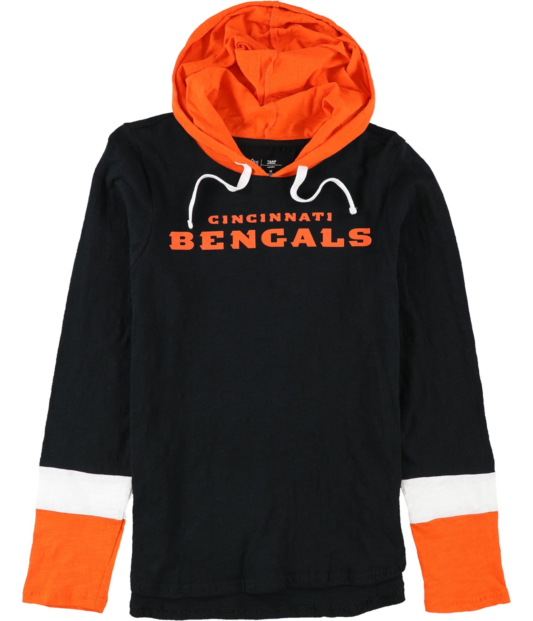 G-III Sports Womens Cincinnati Bengals Hoodie Sweatshirt, Multicoloured, Medium