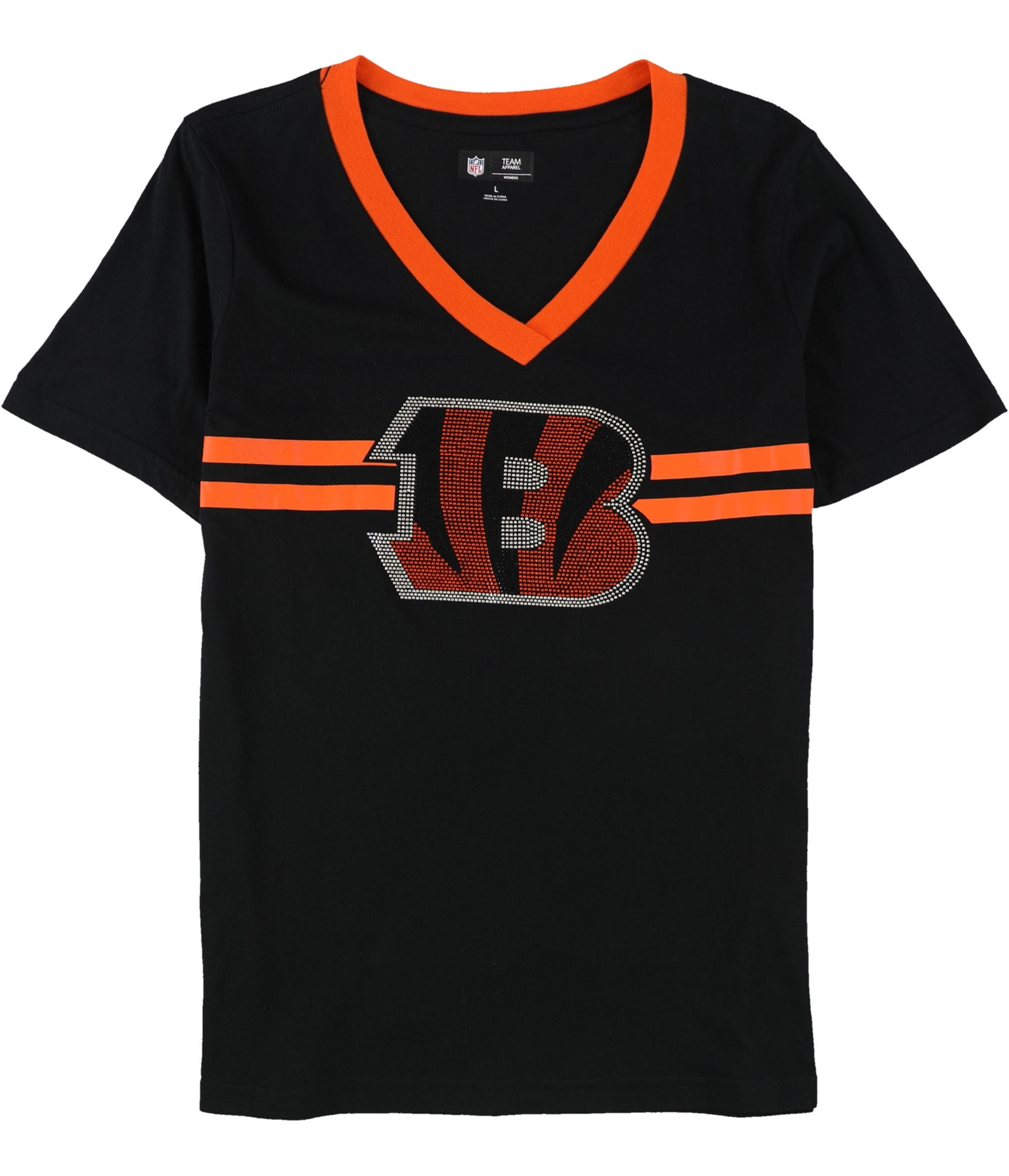 G-III Sports Women's Cincinnati Bengals Any Sunday Rhinestone T