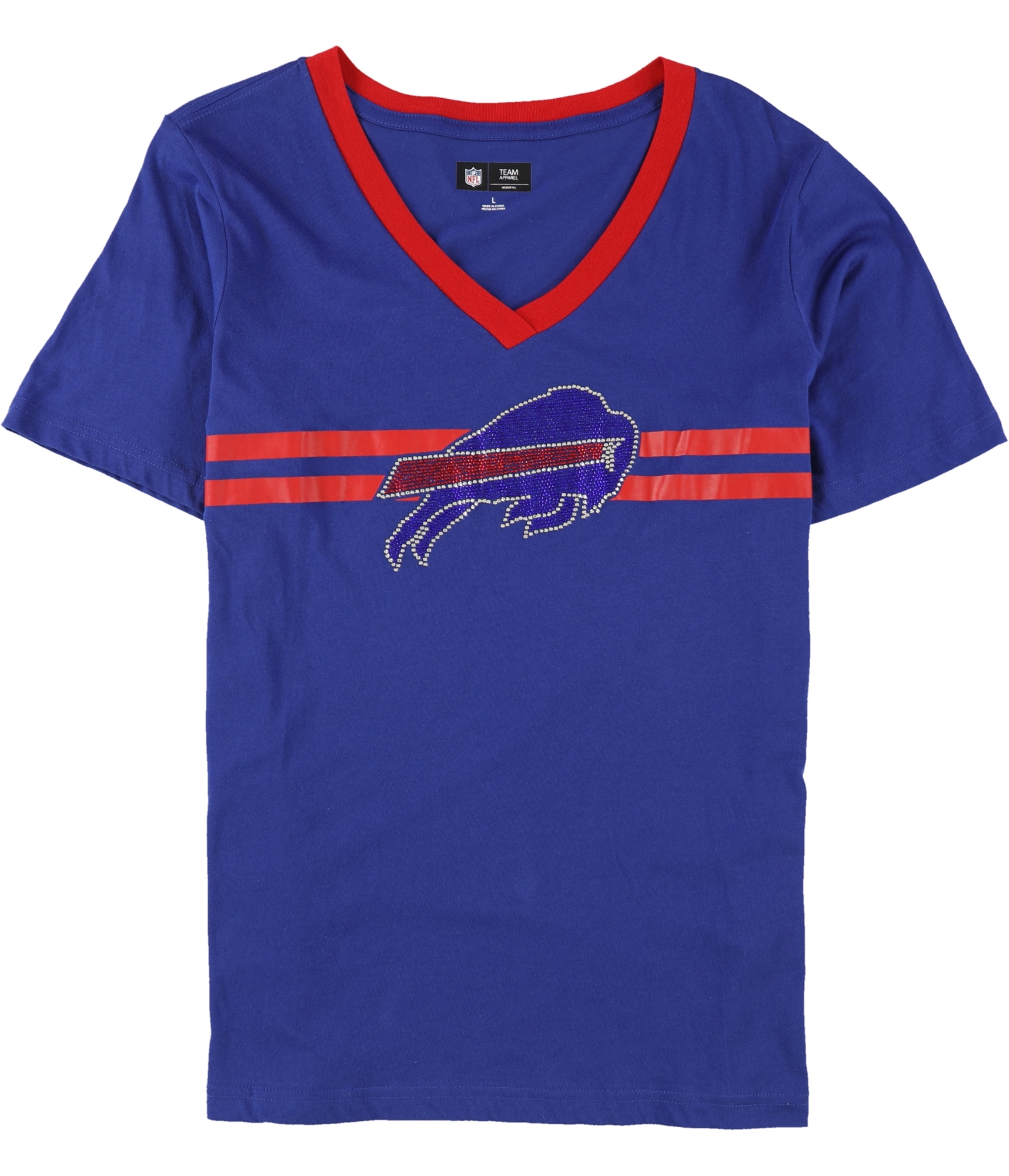 G-III Sports Women's Buffalo Bills Big Game Rhinestone T-Shirt