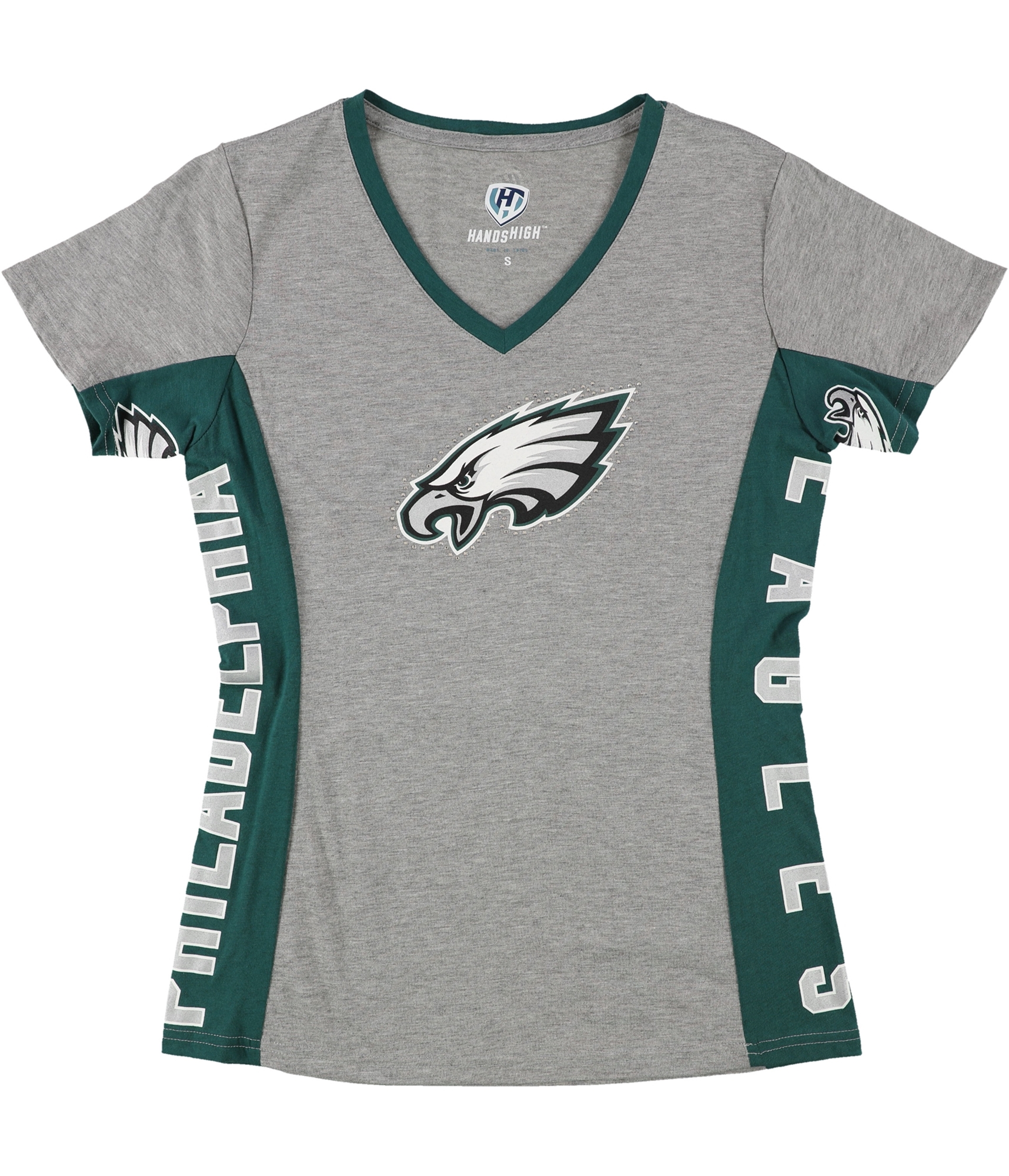 G-III Sports Womens Philadelphia Eagles Graphic T-Shirt, TW2