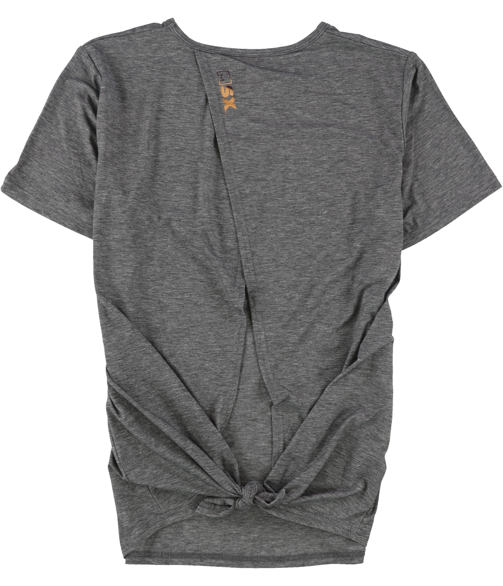 MSX Womens Baltimore Ravens Graphic T-Shirt, Grey, Small