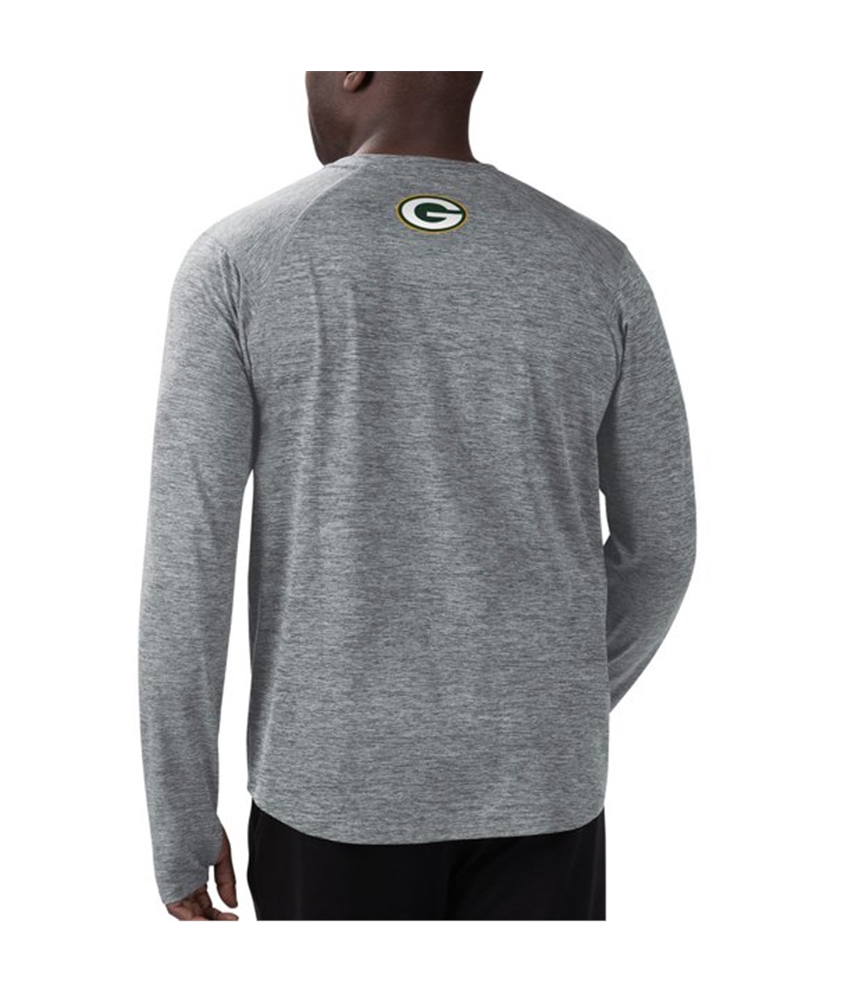 New York Jets MSX by Michael Strahan Performance Camo Long Sleeve T-Shirt -  Black