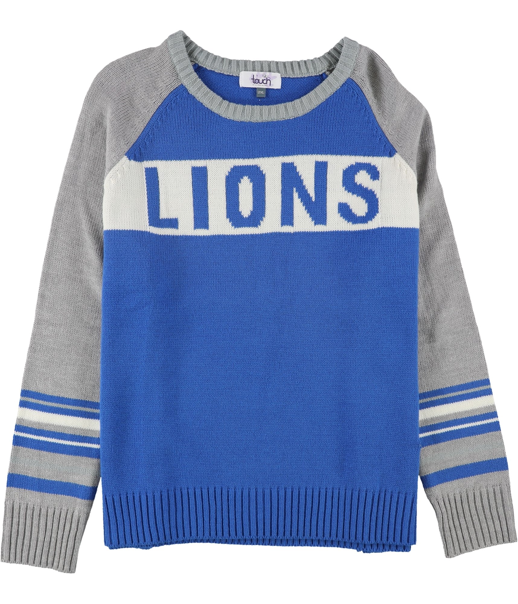 Touch Womens Detroit Lions Knit Sweater