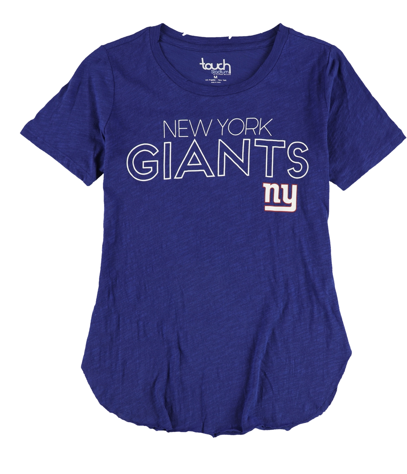 Team Apparel Women's Touch by Alyssa Milano New York Giants Shirt Gia Medium