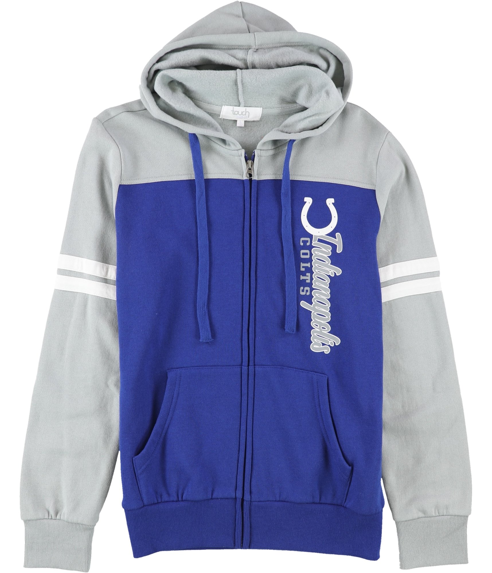 Touch Womens Indianapolis Colts Hoodie Sweatshirt, Blue, Small
