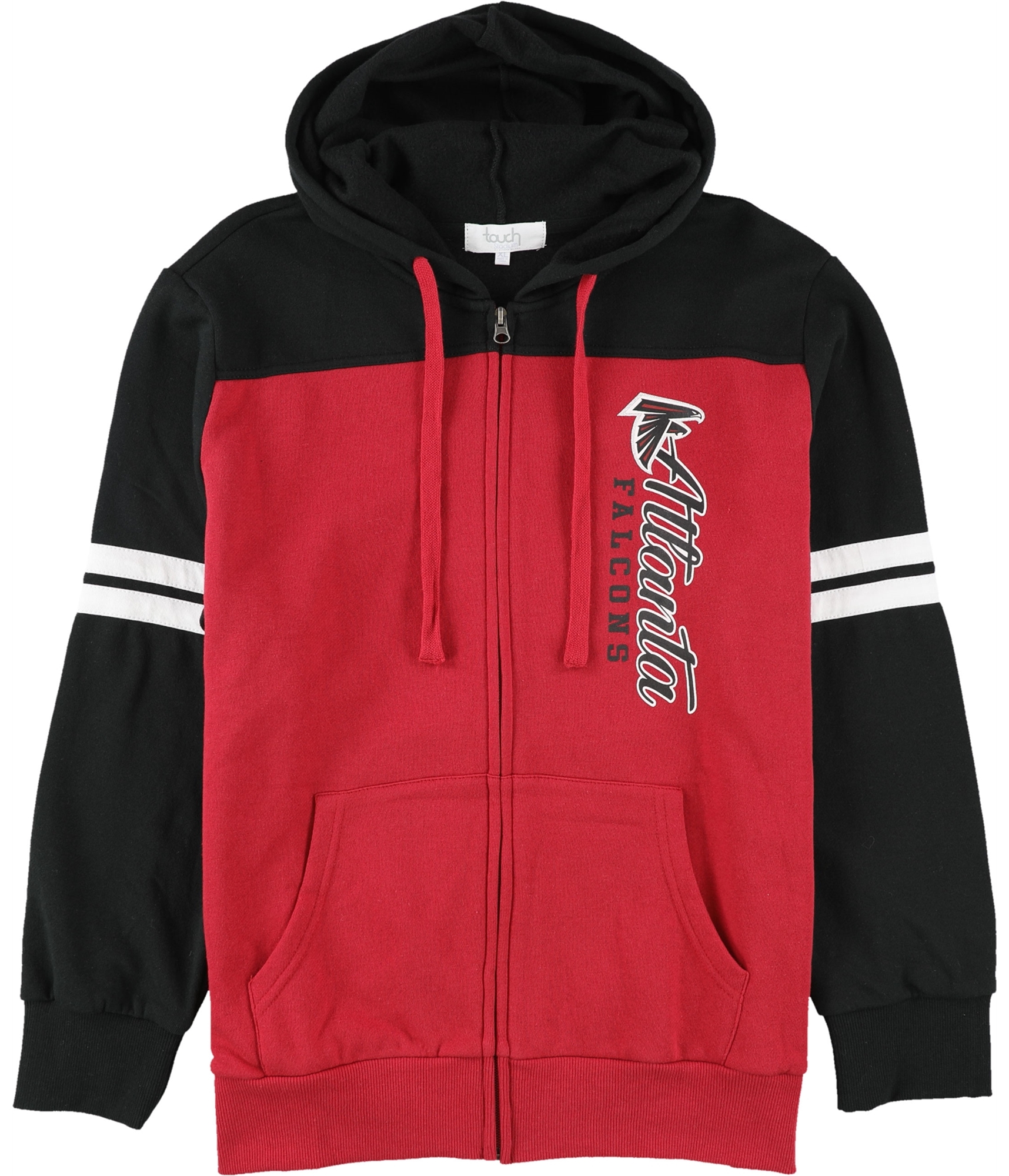 Touch Womens Atlanta Falcons Hoodie Sweatshirt, Red, Medium