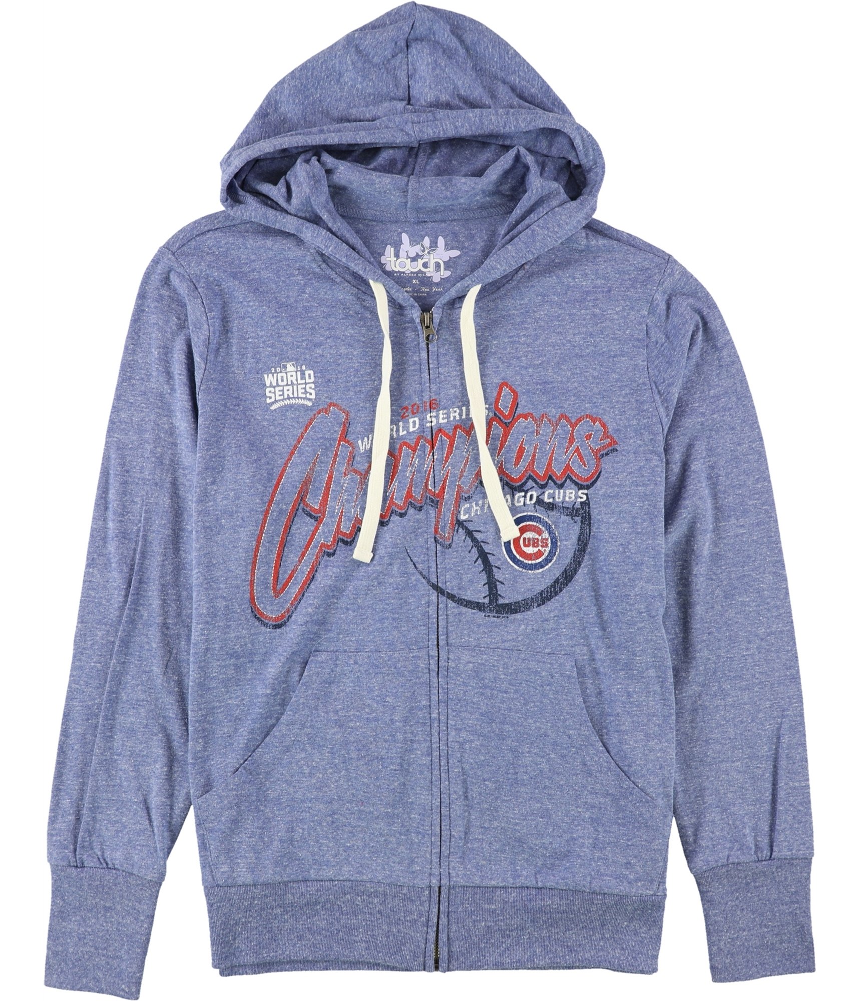 Touch Womens Cubs World Series Champions Hoodie Sweatshirt