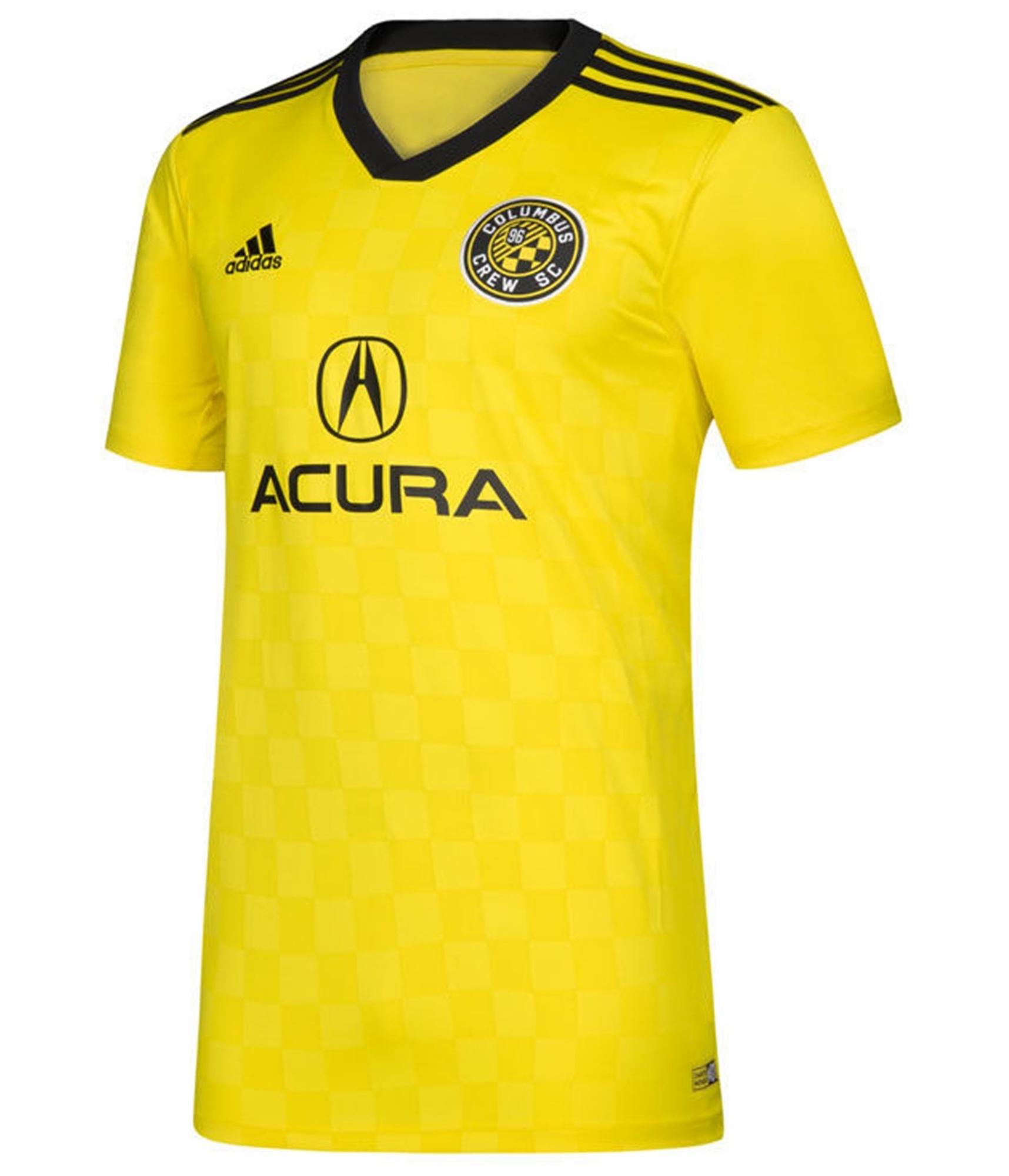 adidas, Tops, Adidas Womans Mls Columbus Crew Acura Jersey