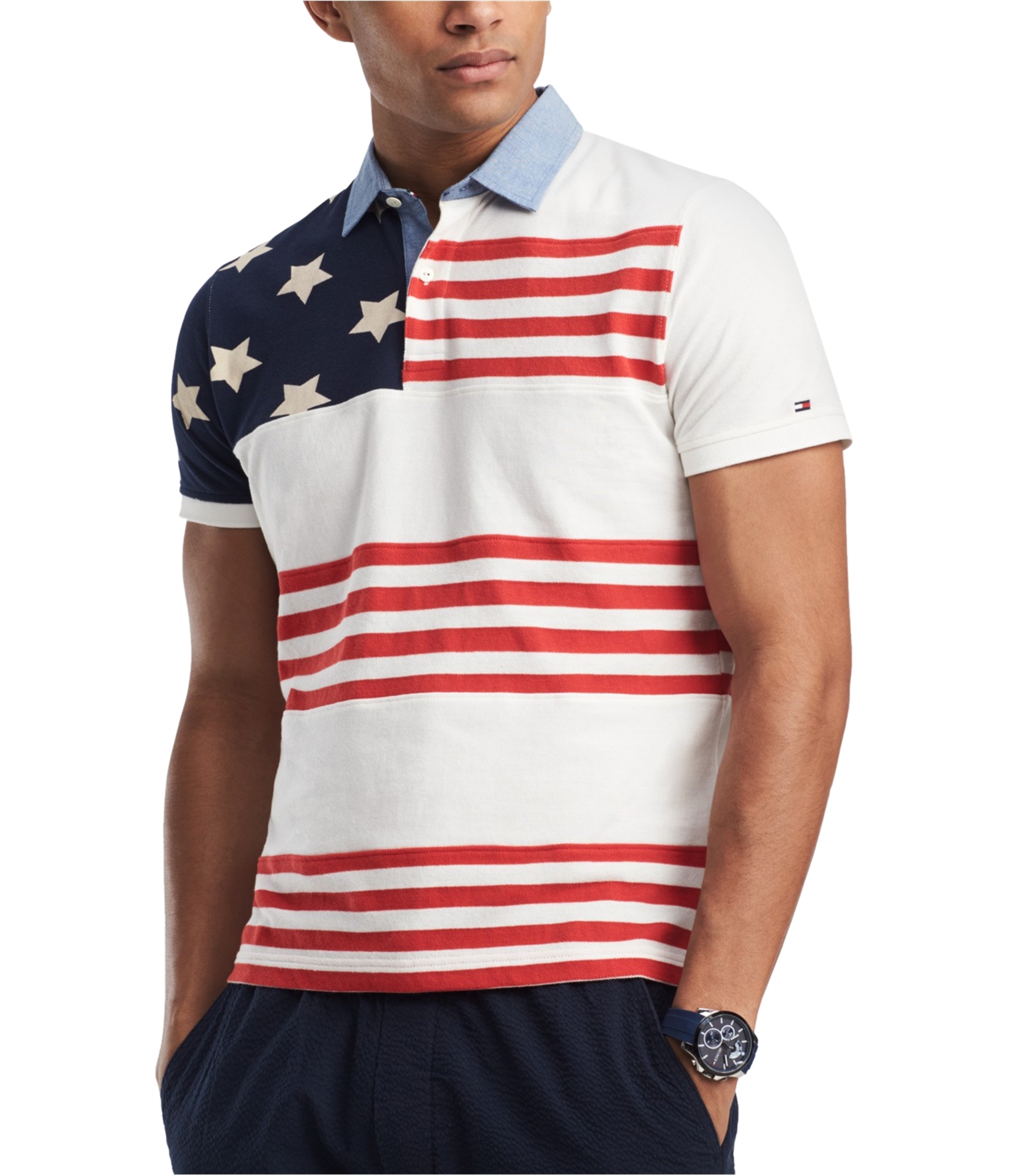 Buy a Mens Tommy Hilfiger Rugby Polo Shirt Online | TagsWeekly.com