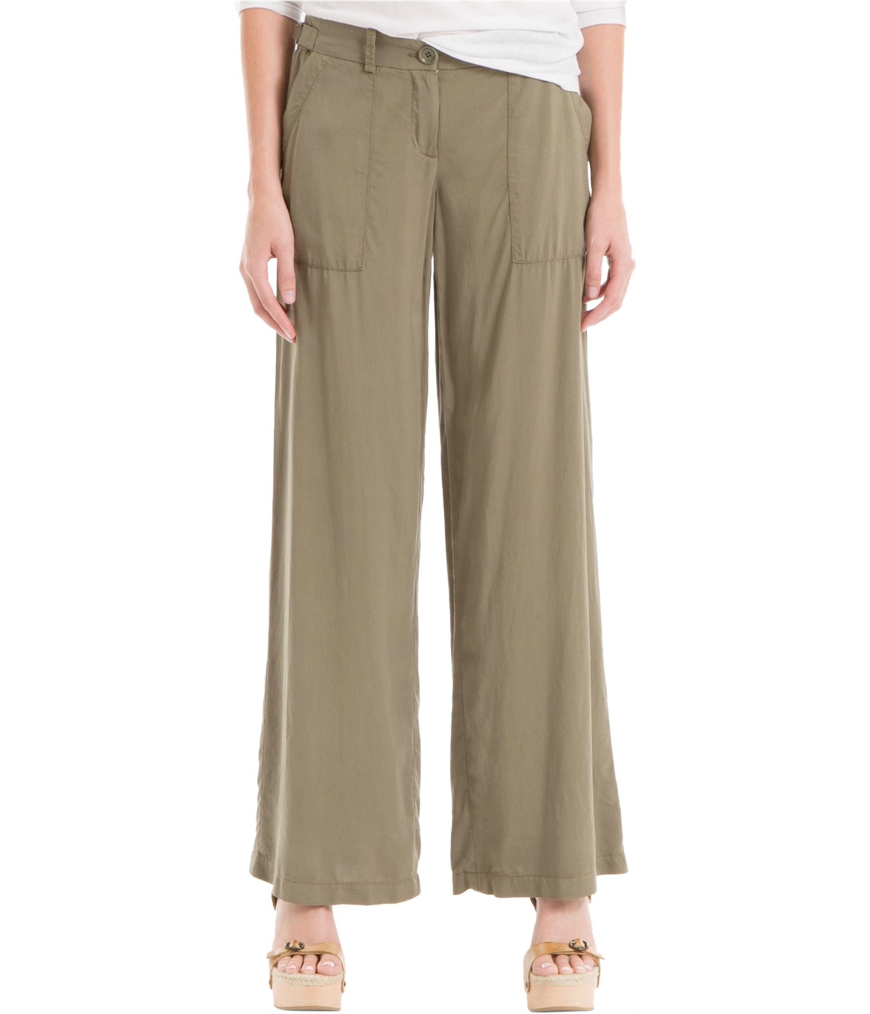 Buy a Max Studio London Womens Soft Casual Wide Leg Pants Tagsweekly