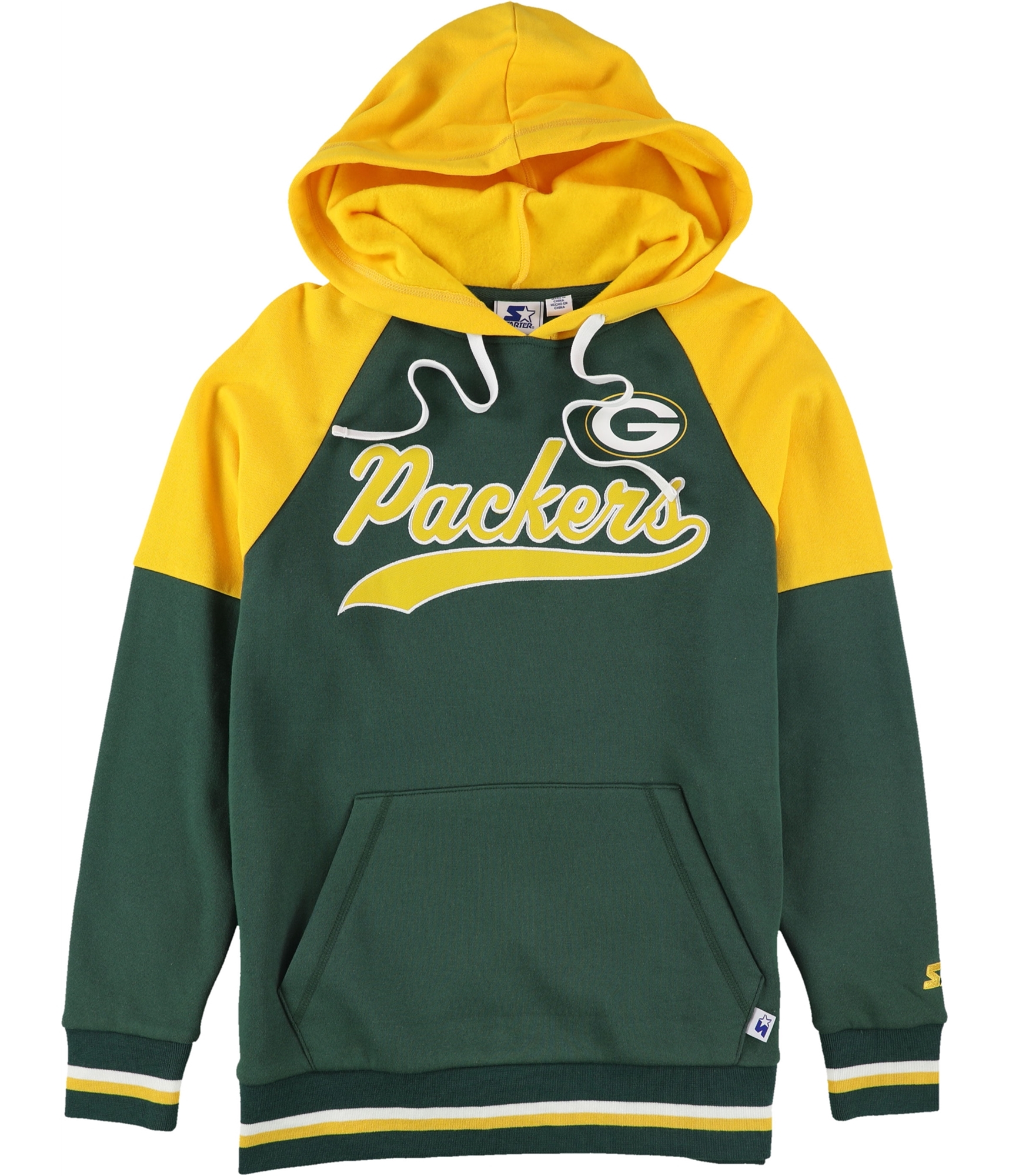 Buy a Womens STARTER Green Bay Packers Hoodie Sweatshirt Online