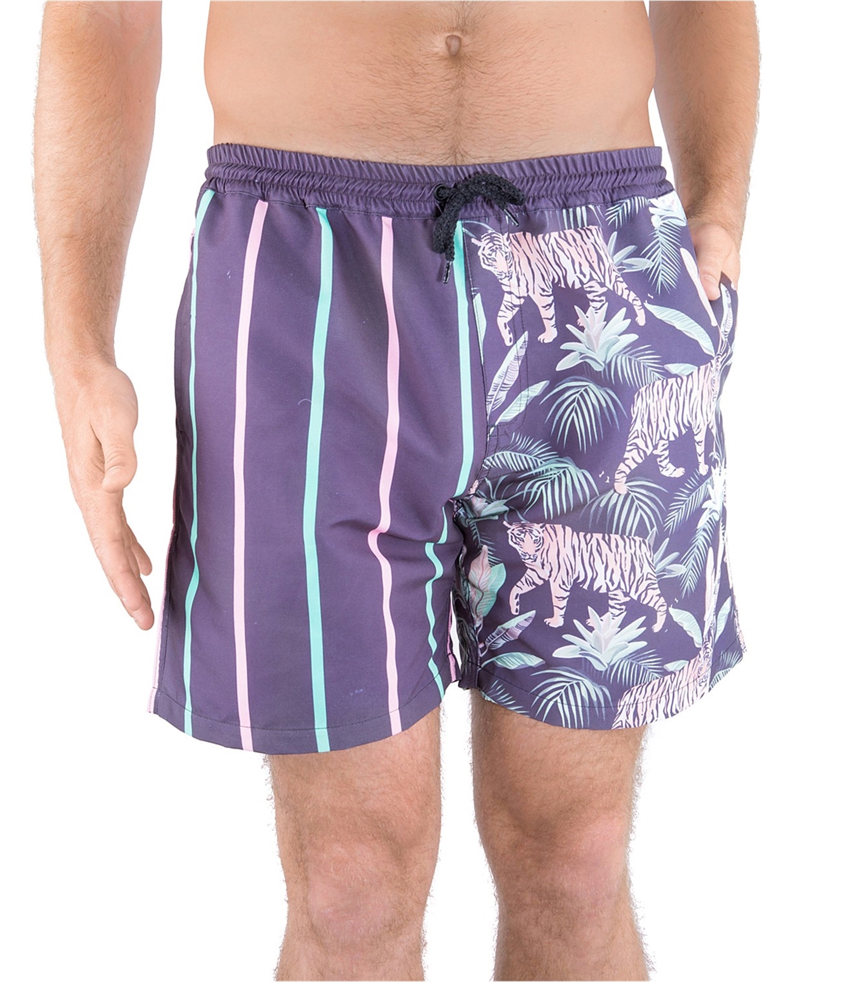 Buy a Duvin Mens Jungle Volley Swim Bottom Trunks | Tagsweekly