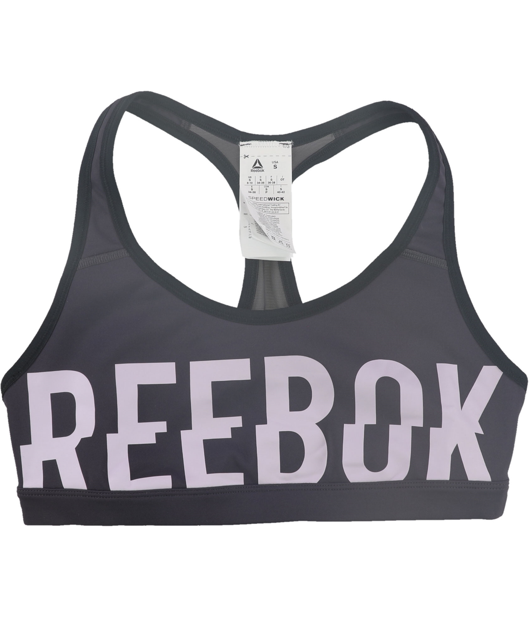 Reebok Womens Les Mills Tank Top Built In Sports Bra Gym Strappy Training  Vest
