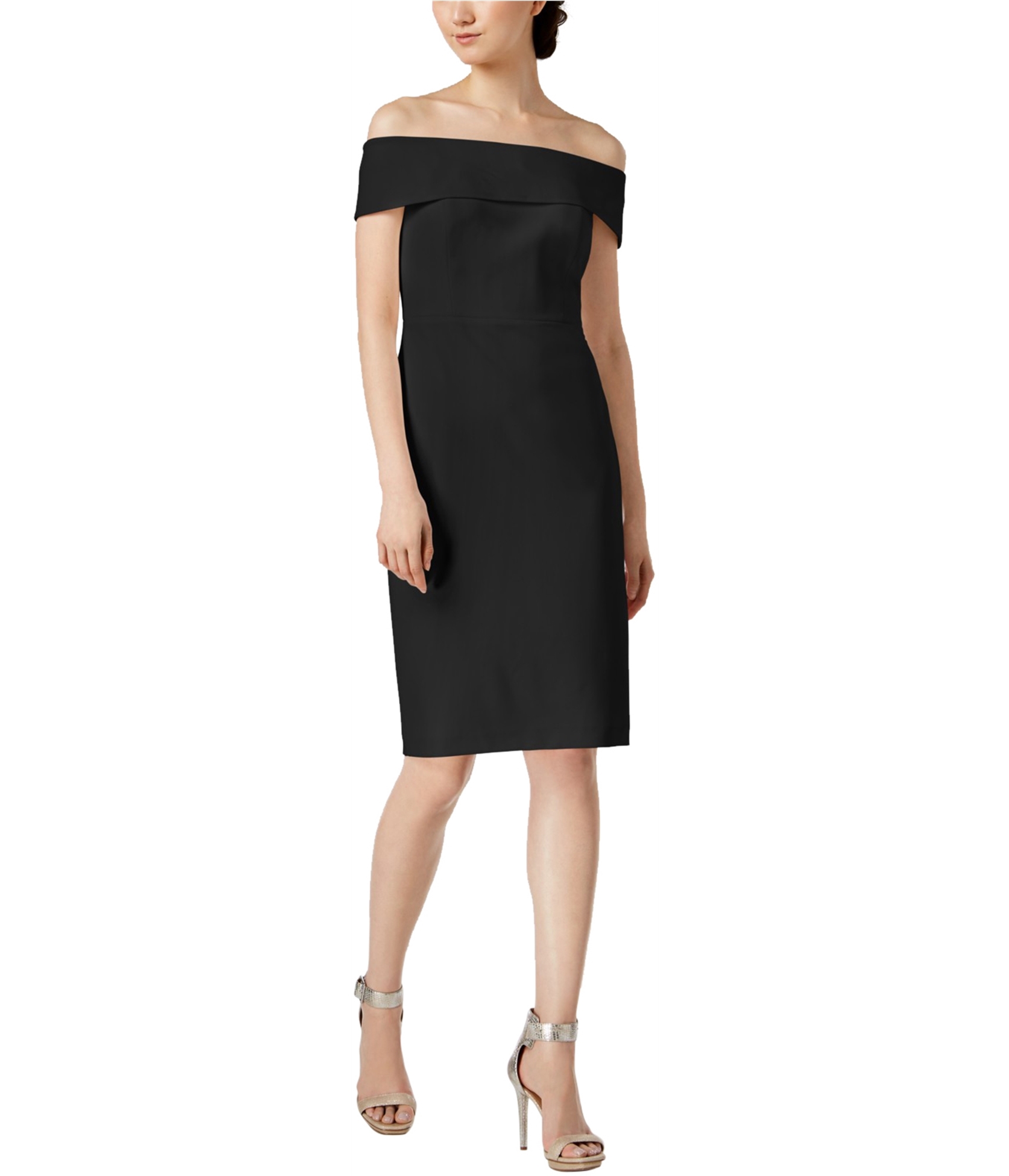 Buy a Womens Calvin Klein Solid Sheath Dress Online , TW11