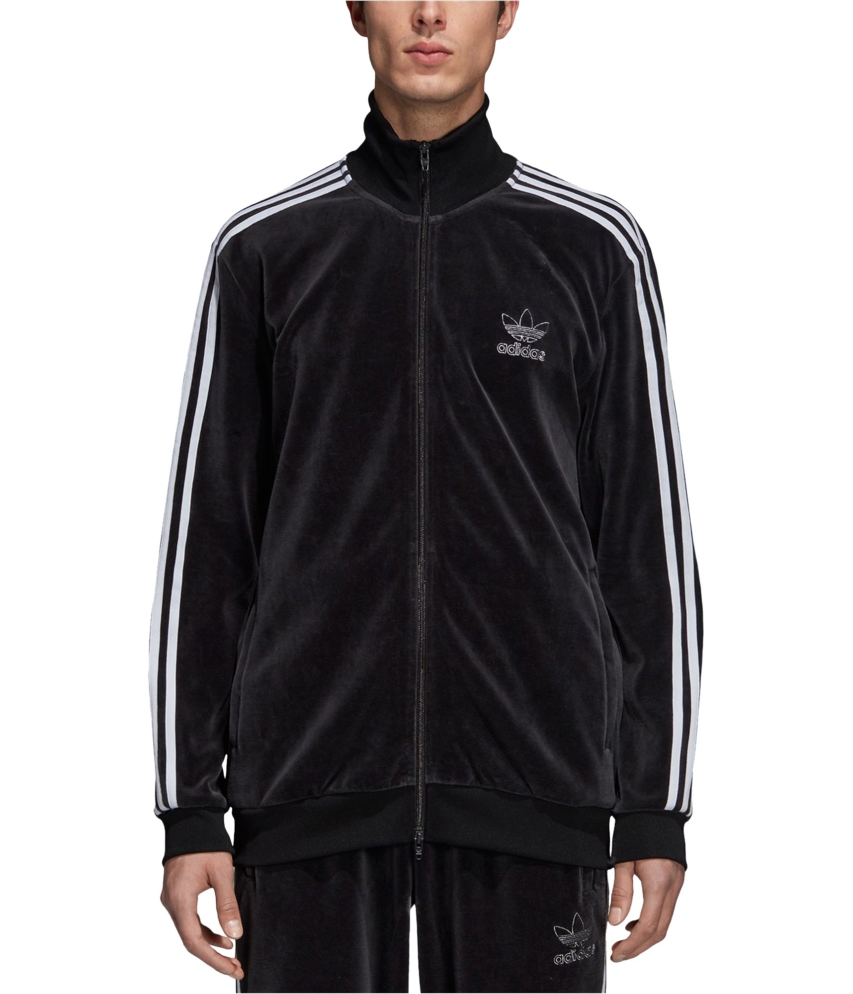 Buy Mens Adidas Velour Track Jacket | TagsWeekly.com, TW2