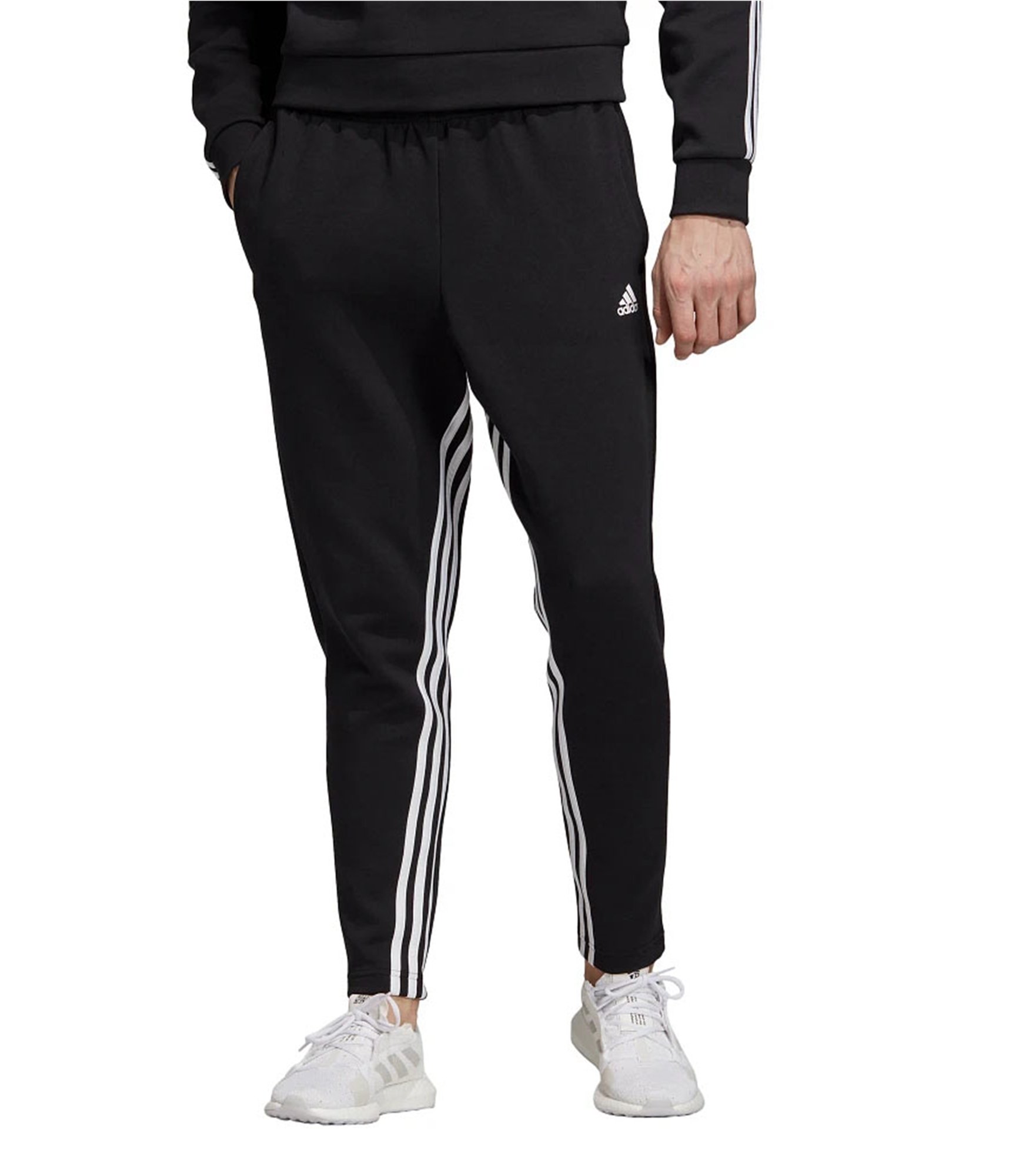 Adidas Essentials Performance Logo Pants - Medium Grey Heather/White/Black  - Mens - XL - Walmart.com