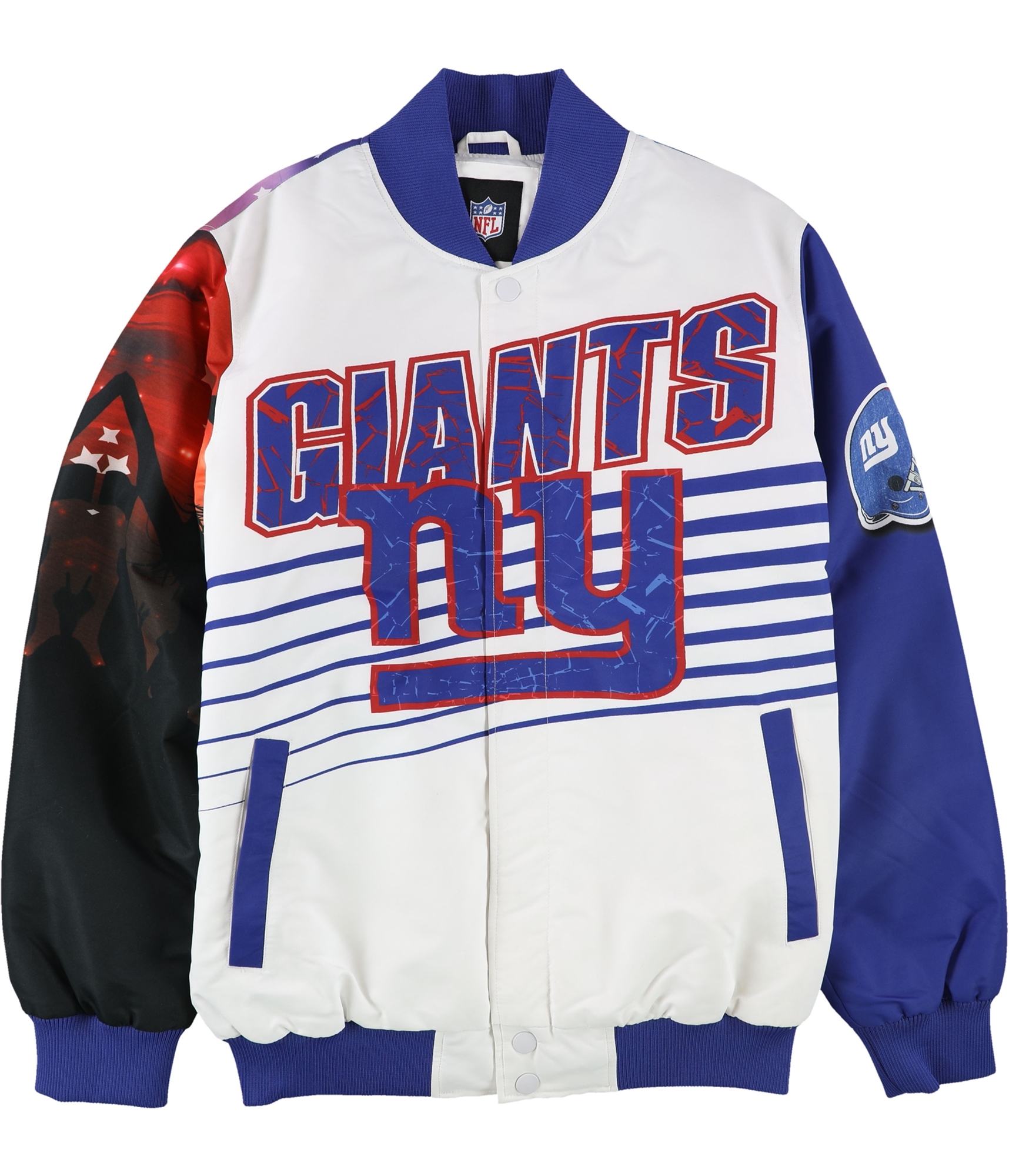 ($32) New York NY Giants nfl Football Jersey Hoodie Sweatshirt TODDLER  (3-3T)