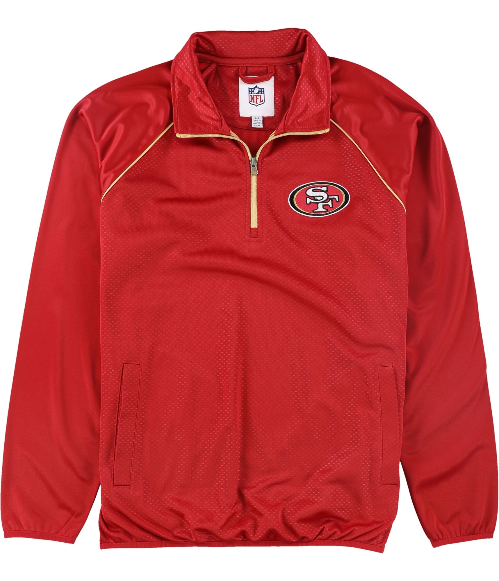 NFL Mens San Francisco 49ers Sweatshirt, Red, Small