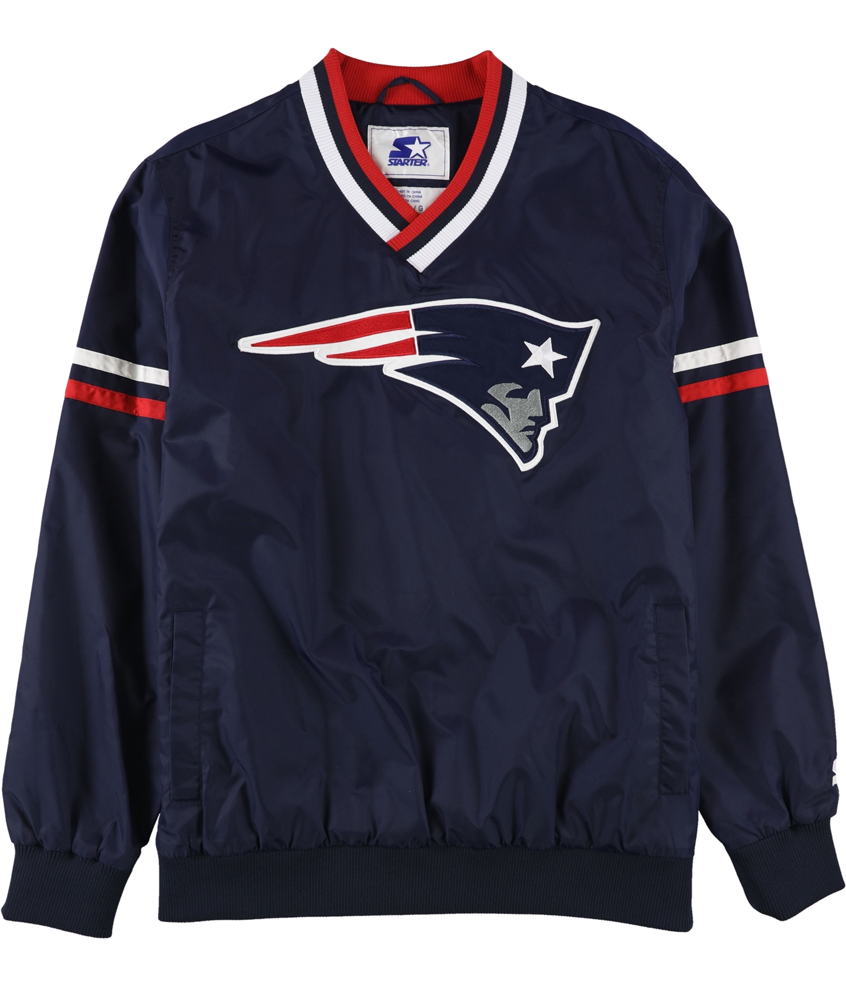 Patriots pullover outlet windbreaker