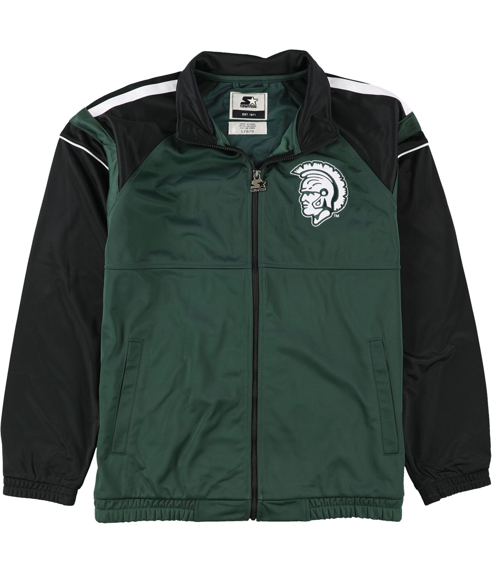 Starter Mens Philadelphia Eagles Track Jacket Sweatshirt