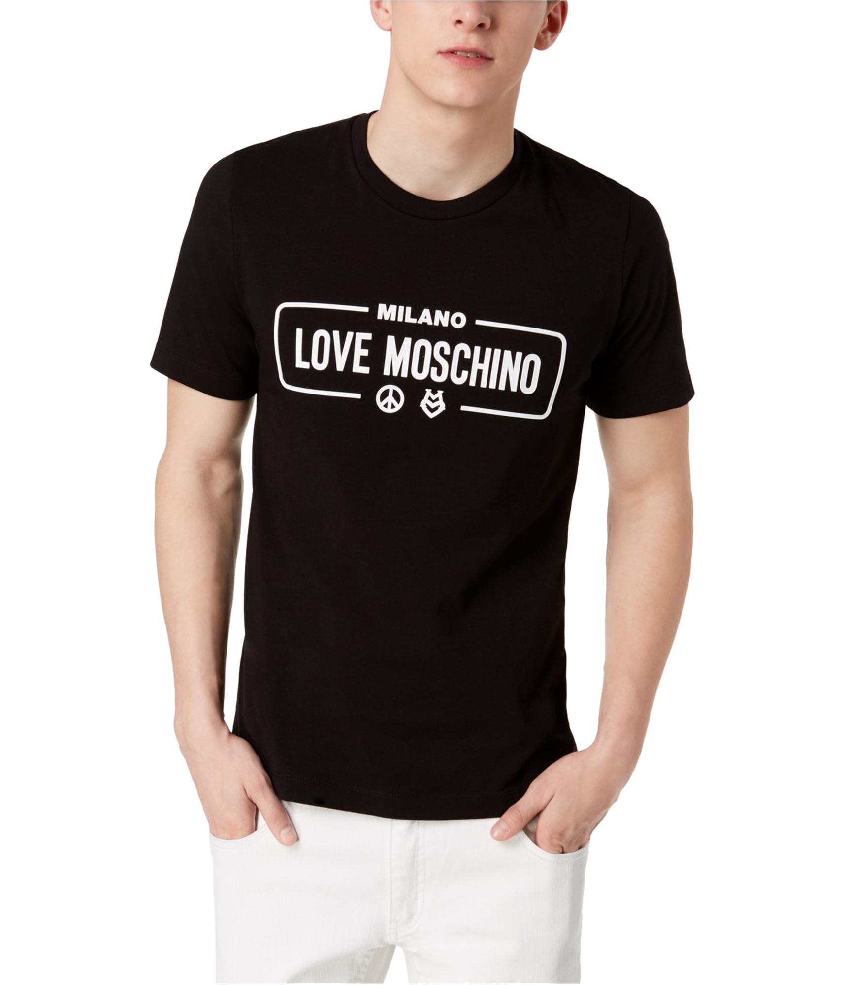 Buy a Mens Love Moschino Milano Graphic T-Shirt Online |
