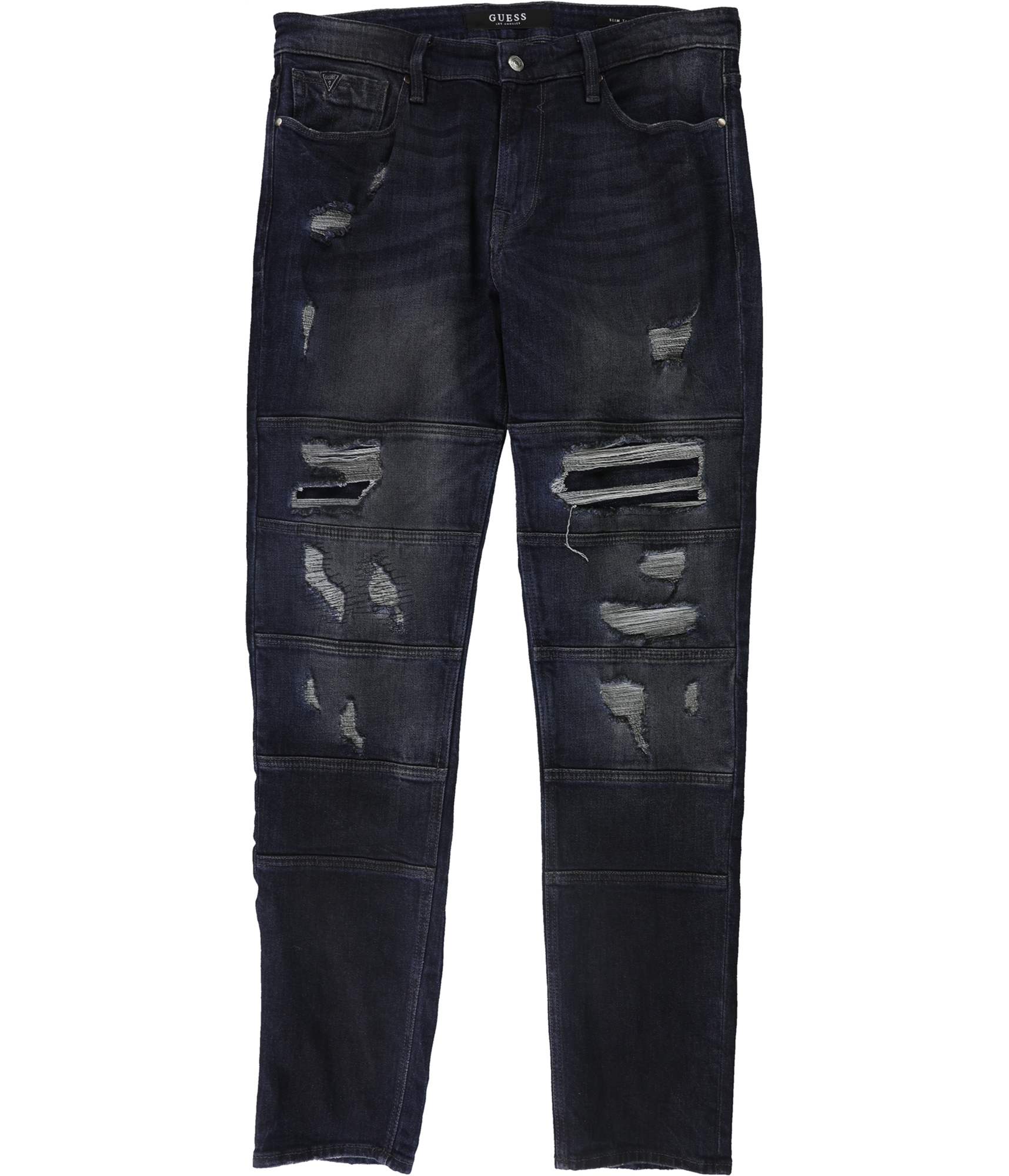 Guess MID RISE SLIM - Slim fit jeans - schwarz/black - Zalando.de