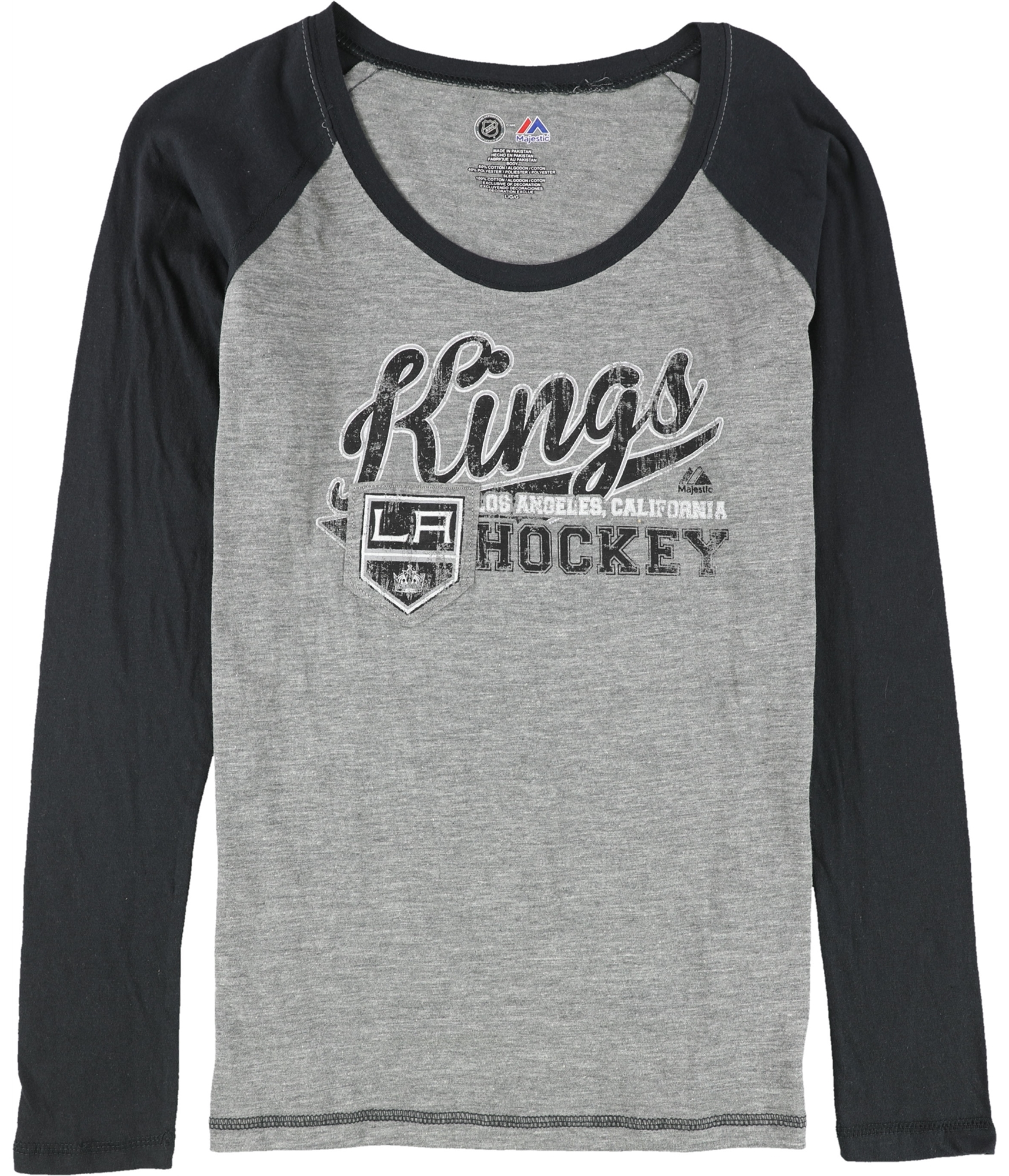 Reebok Girls La Kings Hockey Graphic T-Shirt, TW1