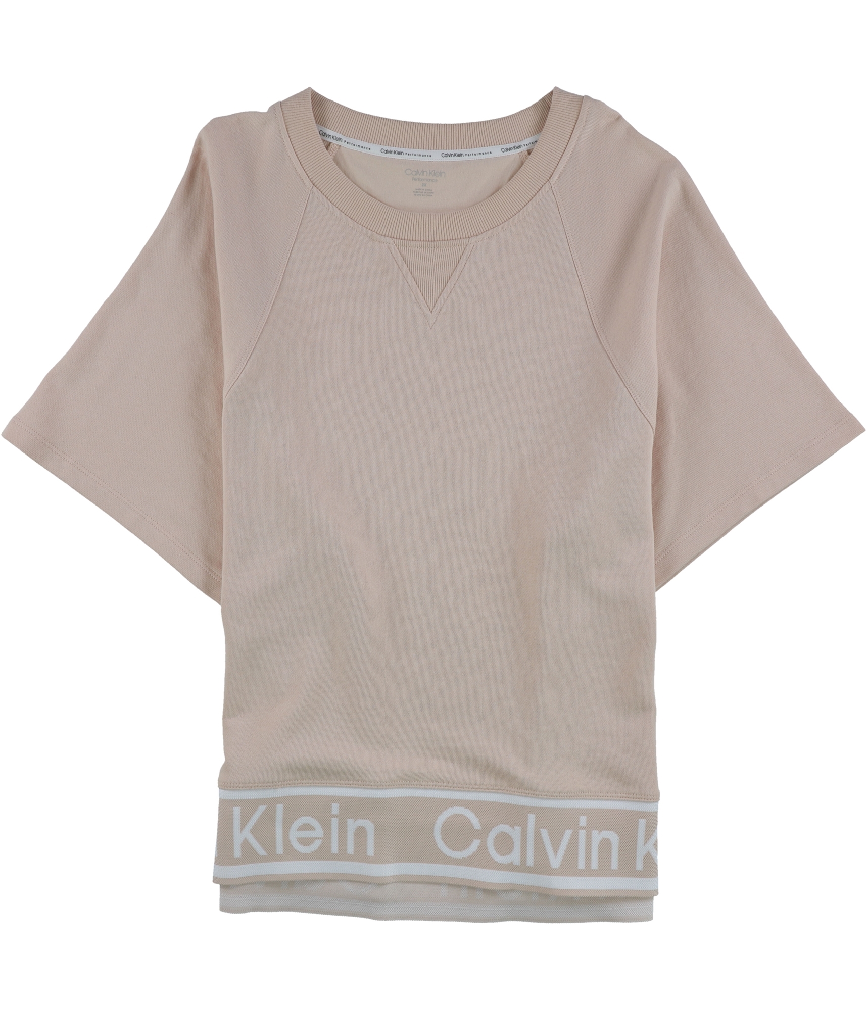 Buy a Womens Calvin Klein Logo Basic T-Shirt Online , TW2