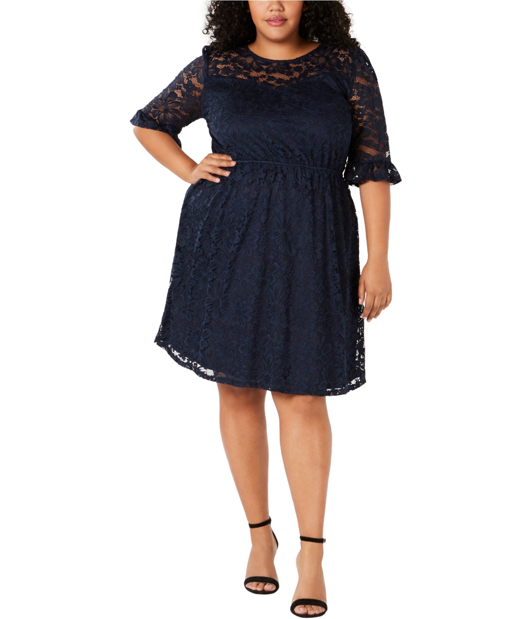 Monteau hotsell dress navy