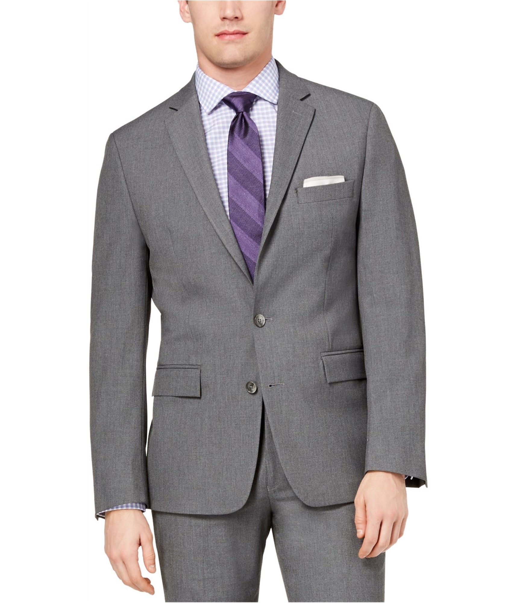 Buy a Ryan Seacrest Mens Ultimate Modern Fit Two Button Blazer Jacket |  Tagsweekly