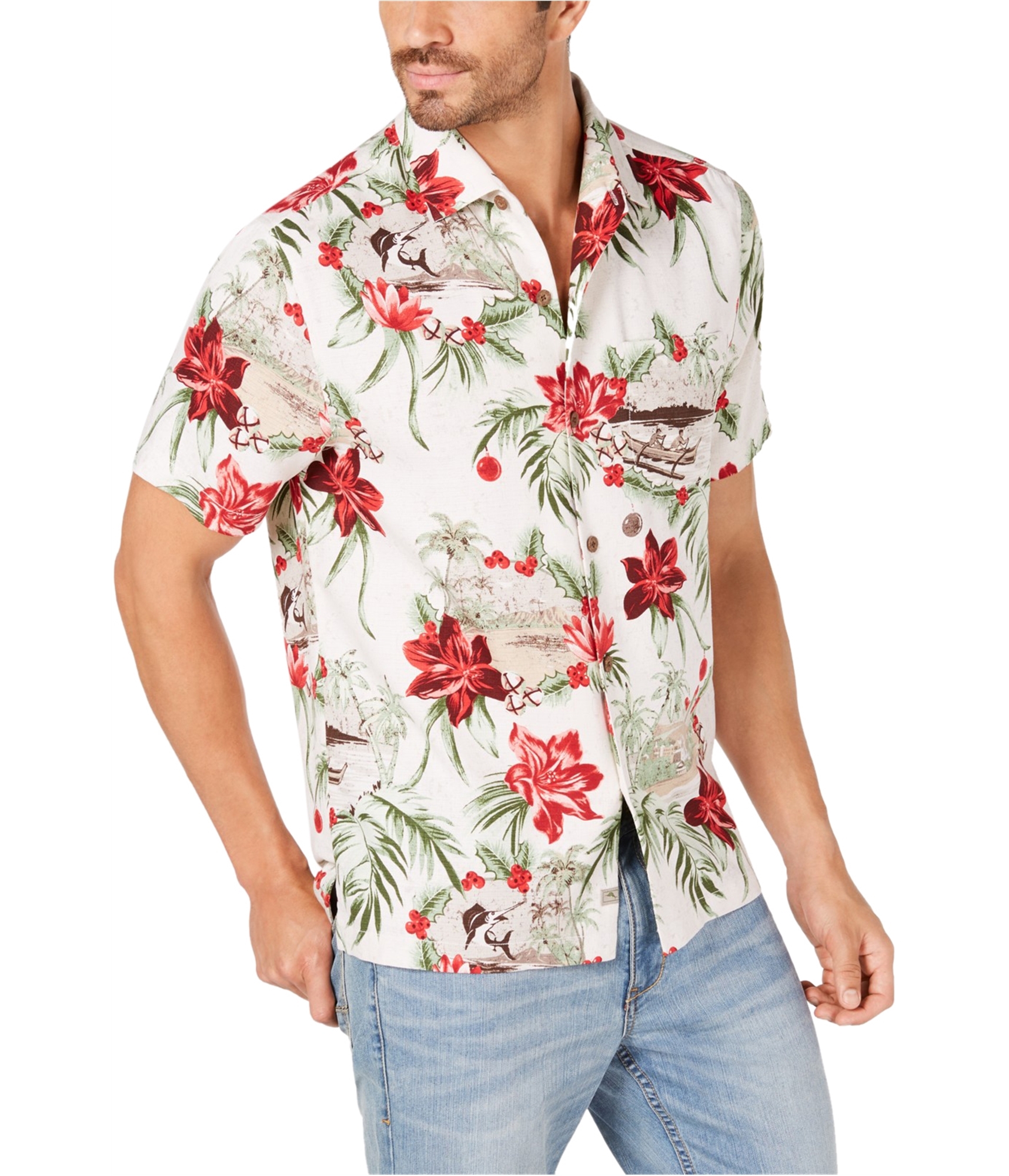 tommy bahama holiday shirt