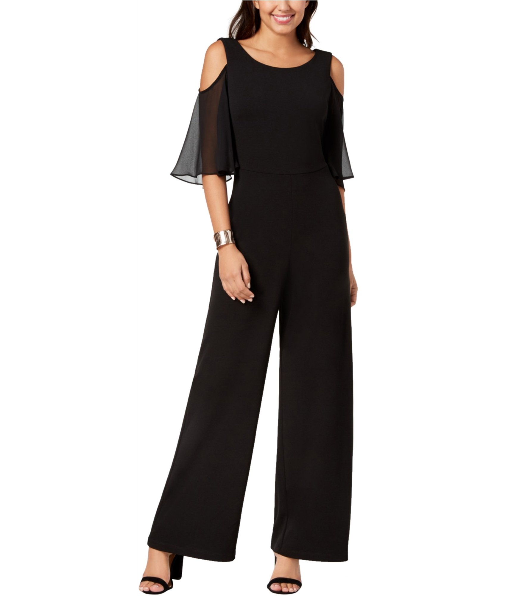 Connected apparel best sale black jumpsuit