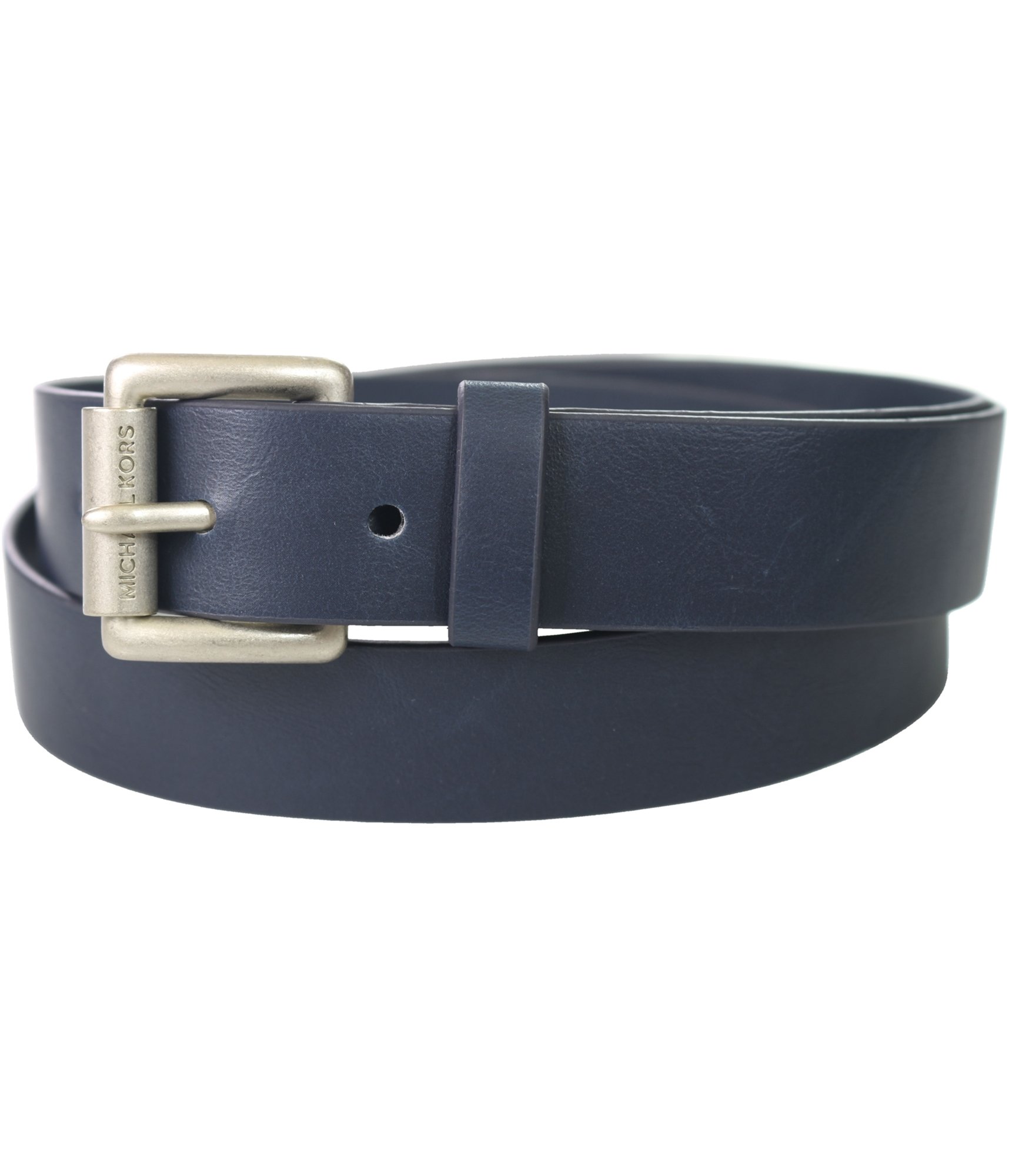 Michael kors belt clearance mens navy