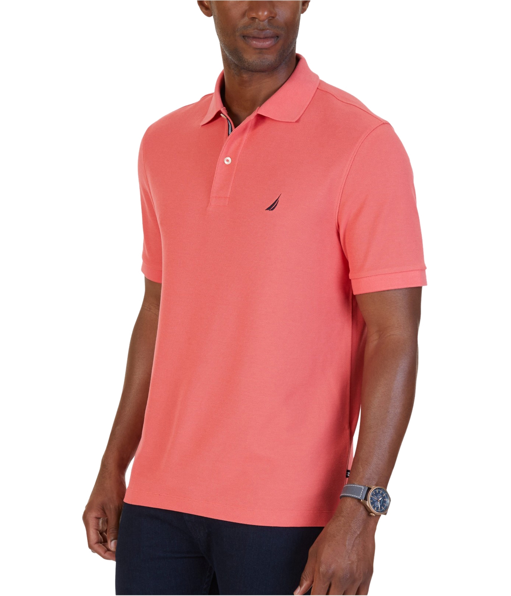 Big + Tall, Nautica Rugby Polo Shirt